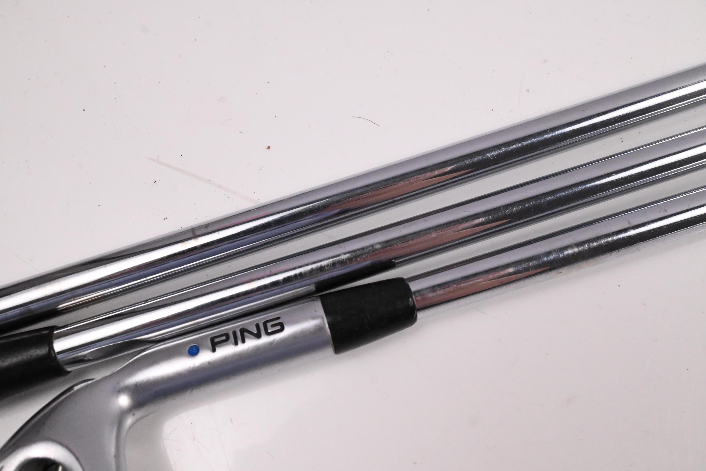 Ping G400 Irons / 4-PW / Blue Dot / Regular Flex Ping AWT 2.0 Shafts