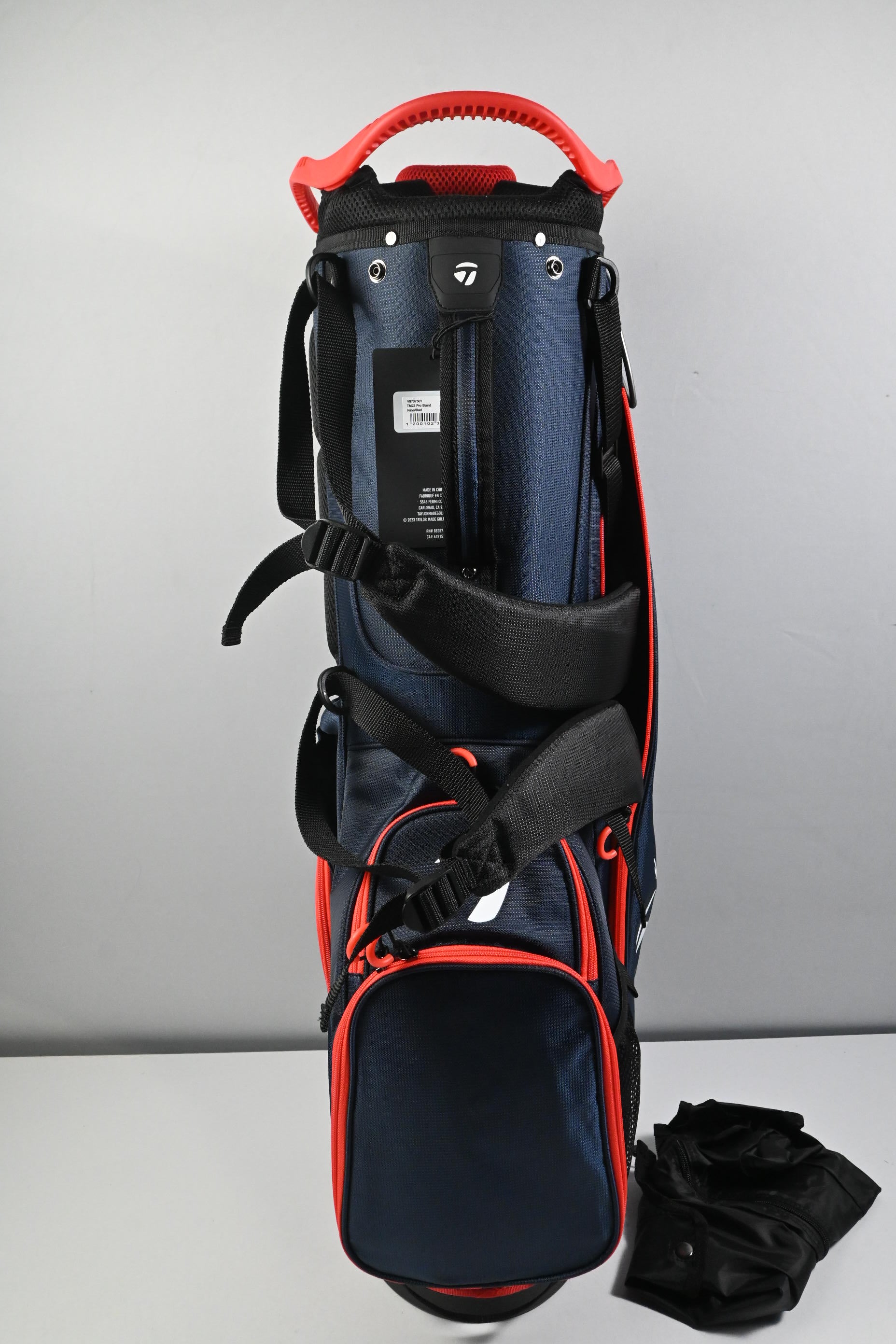 Taylormade Pro Stand Bag / 8-Way Divider / Navy, Red & White