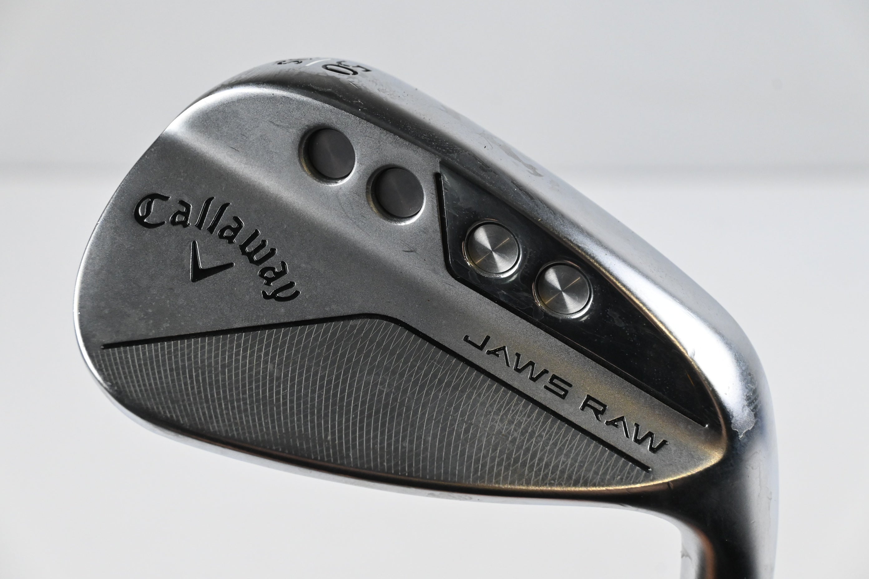 Callaway Jaws Raw Gap Wedge / 50 Degree / Wedge Flex Dynamic Gold Spinner Shaft