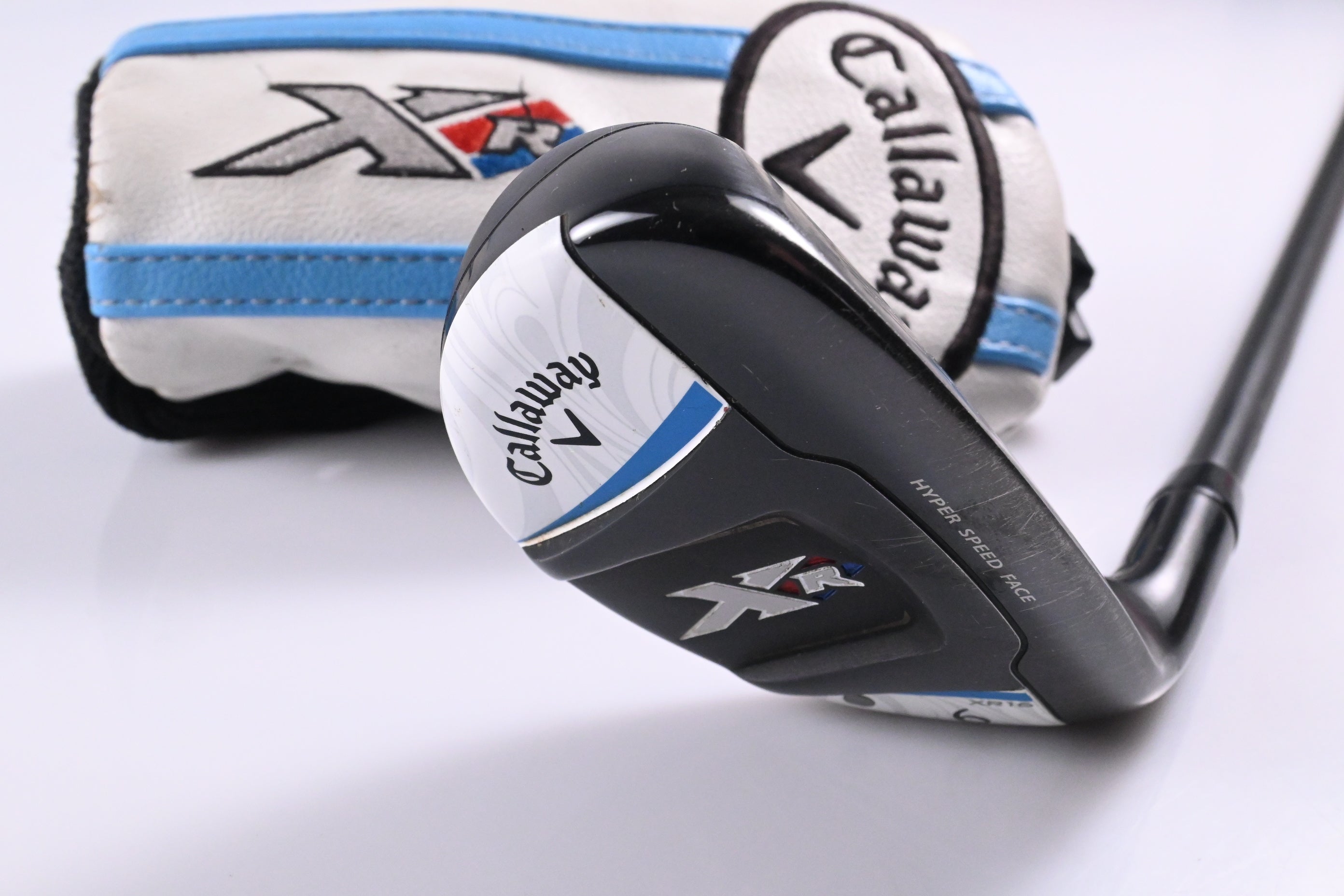 Ladies Callaway XR16 OS #6 Hybrid / 30 Degree / Ladies Flex Bassara 50 Shaft