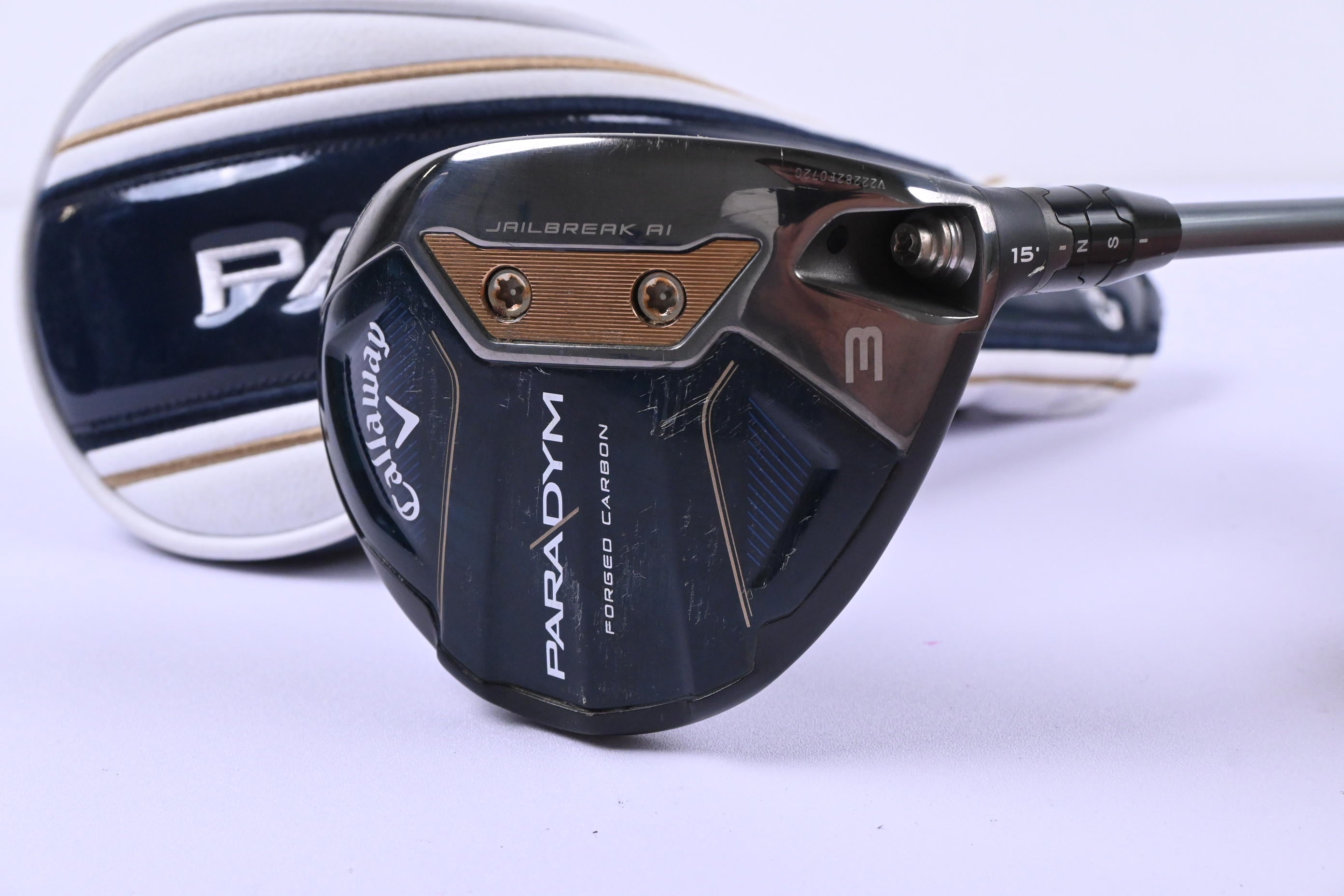Callaway Paradym #3 Wood / 15 Degree / Regular Flex HZRDUS Gen4 Silver 60 Shaft