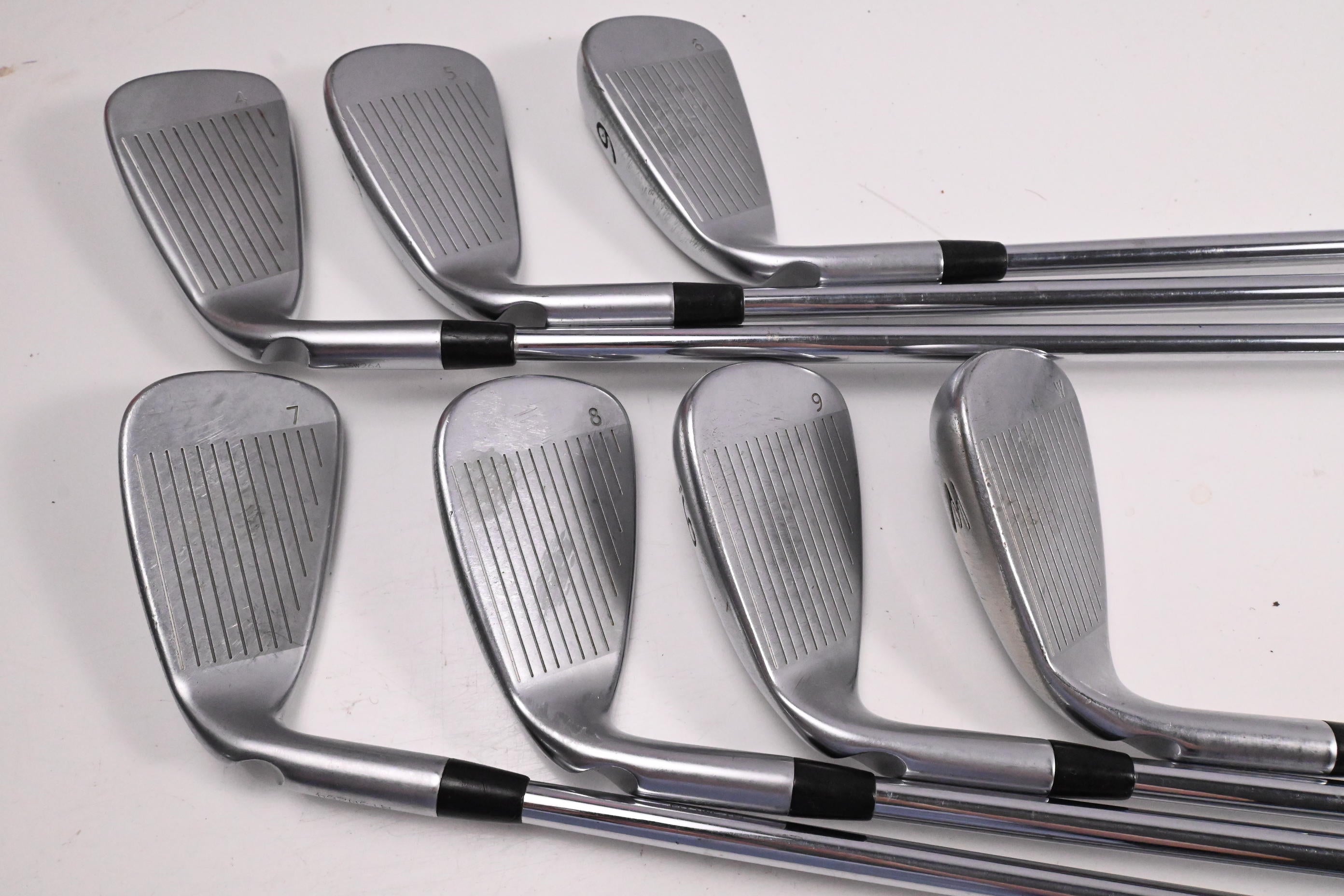 Ping G400 Irons / 4-PW / Blue Dot / Regular Flex Ping AWT 2.0 Shafts