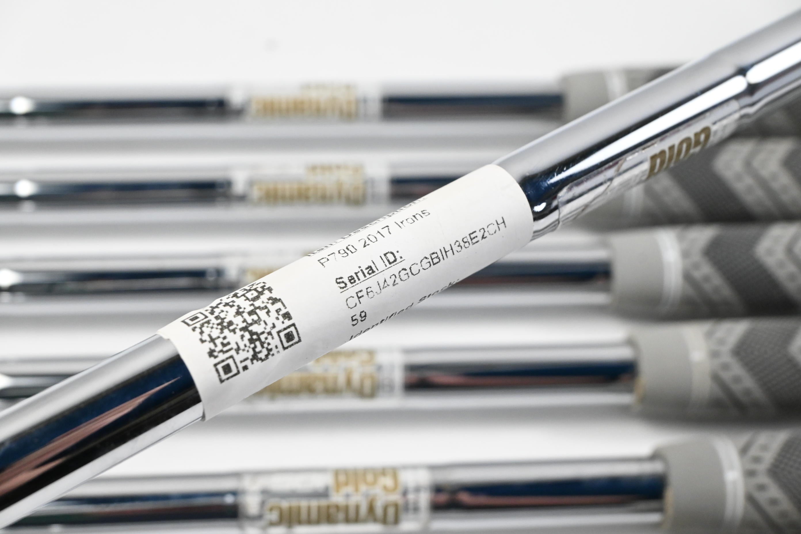 Taylormade P790 2017 Irons / 4-PW / Regular Flex Dynamic Gold R300 105 Shafts