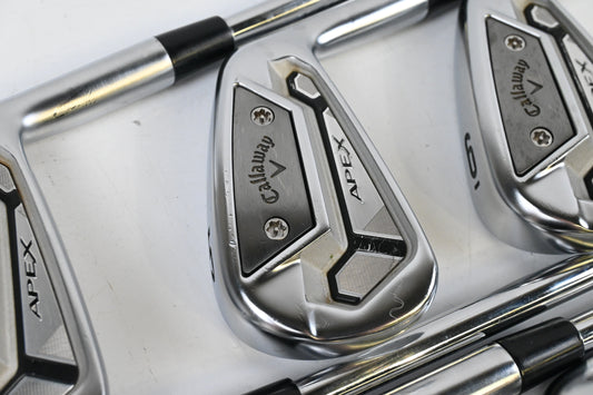 Callaway Apex TCB Irons / 4-PW / Stiff Flex Project X LZ 120 Shafts