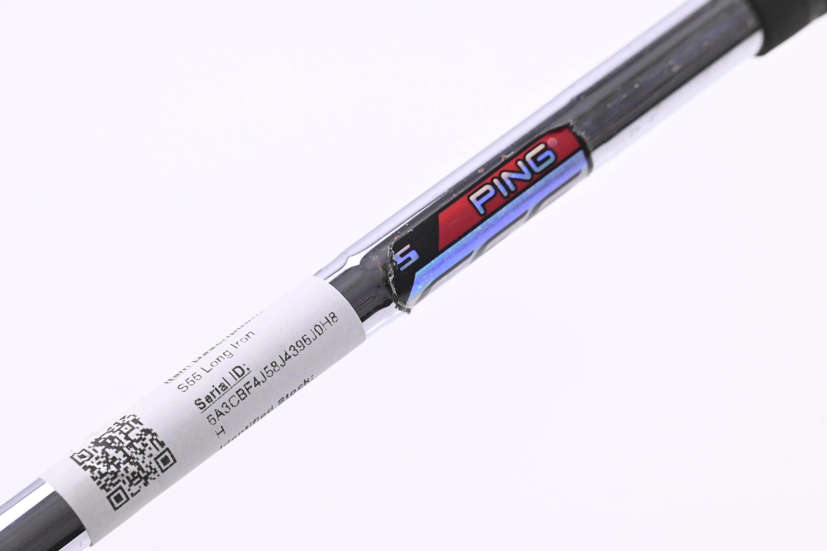 Ping S55 #3 Iron / 21 Degree / Blue Dot / Stiff Flex Ping CFS Shaft