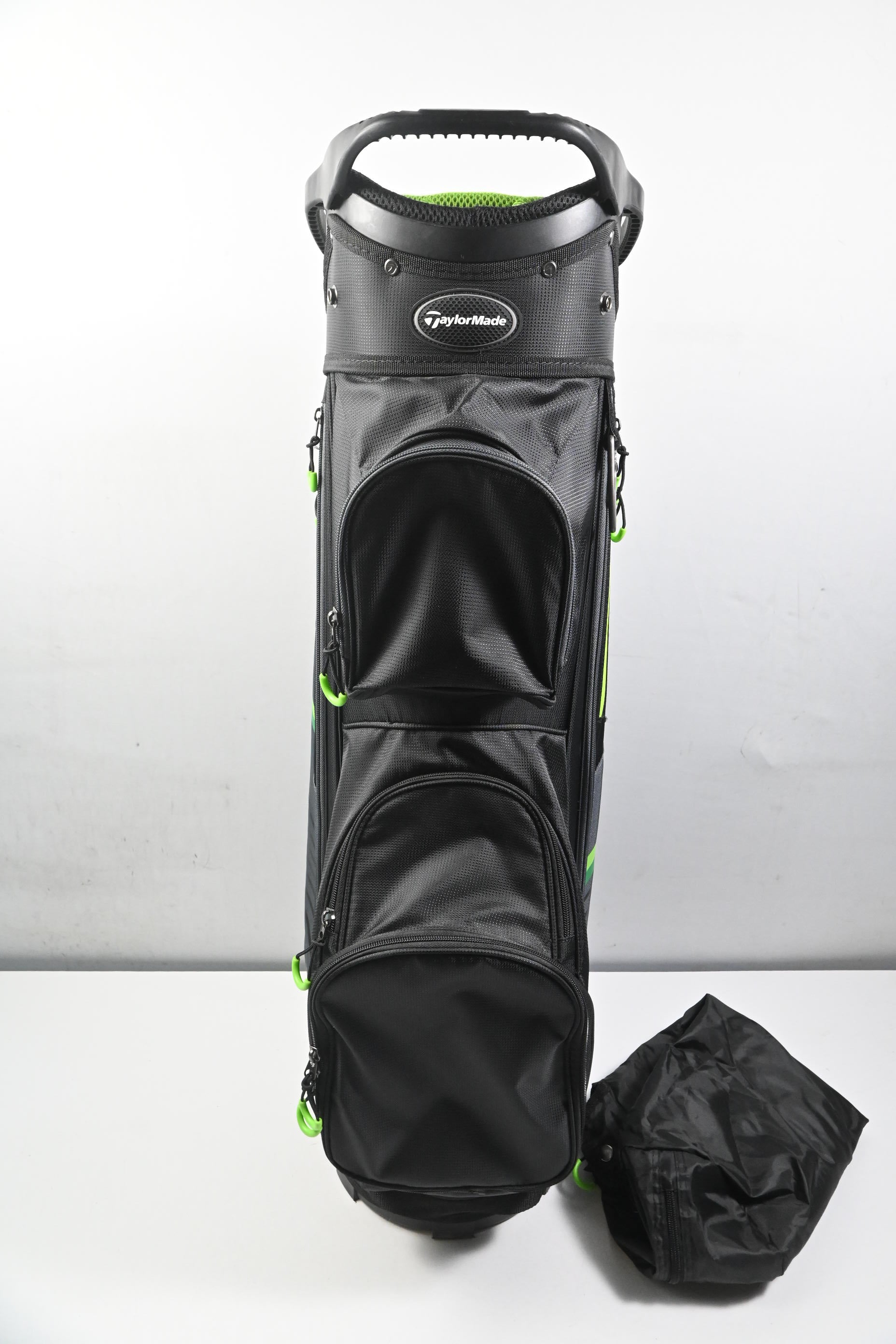 Taylormade Cart Bag / 14-Way Divider / Black, Grey & Green