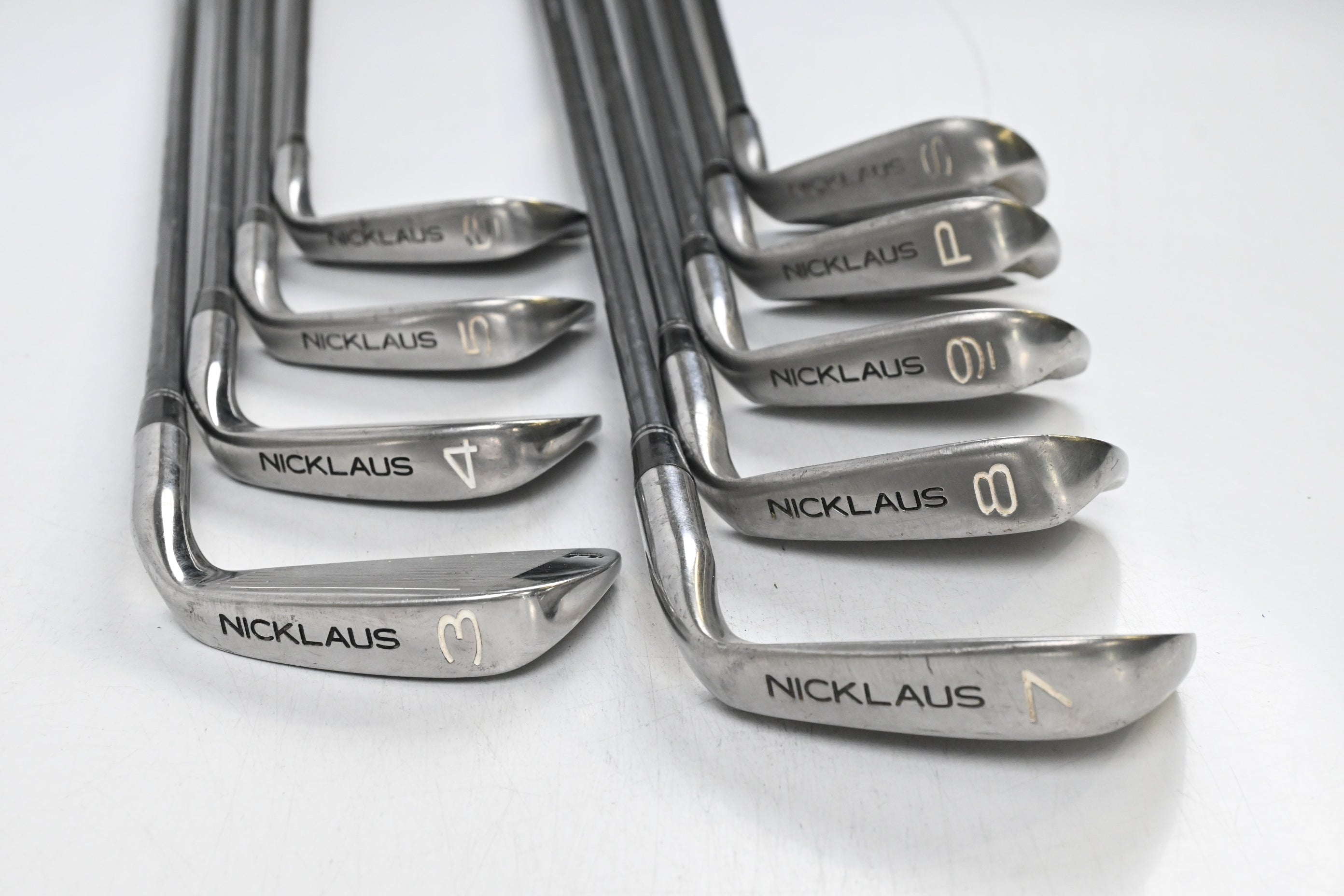 Left Hand Nicklaus The Bear Irons / 3-PW+SW / Regular Flex Drive Shaft Shafts