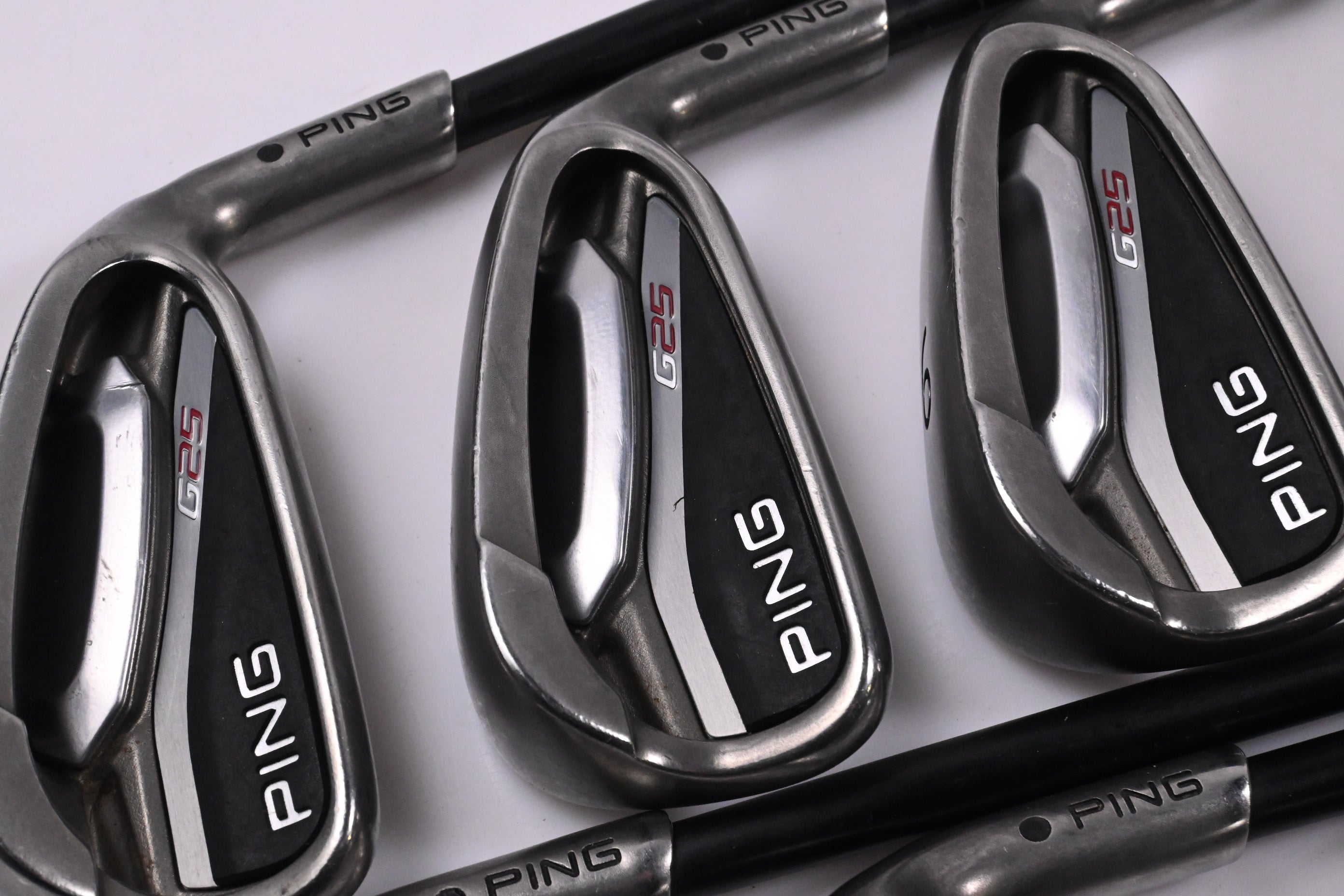 Ping G25 Irons / 4-PW+SW / Brown Dot / Regular Flex Ping TFC 189 Shafts
