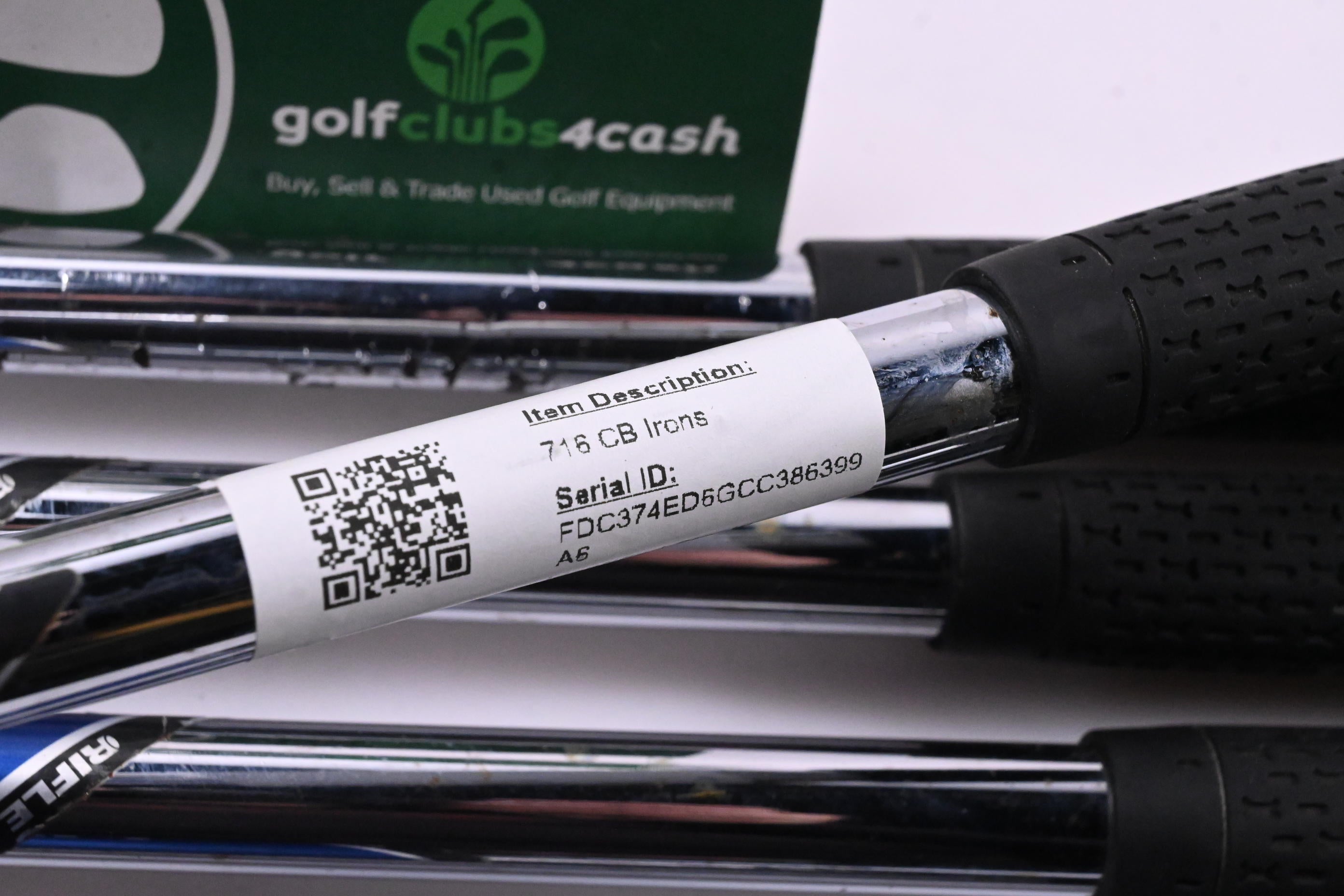 Titleist 716 CB Irons / 4-9i / X-Flex Project X Rifle Shafts