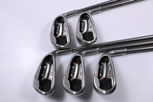 Ping G20 Irons / 7-PW+SW / Green Dot / Regular Flex Ping TFC 169 I Shafts