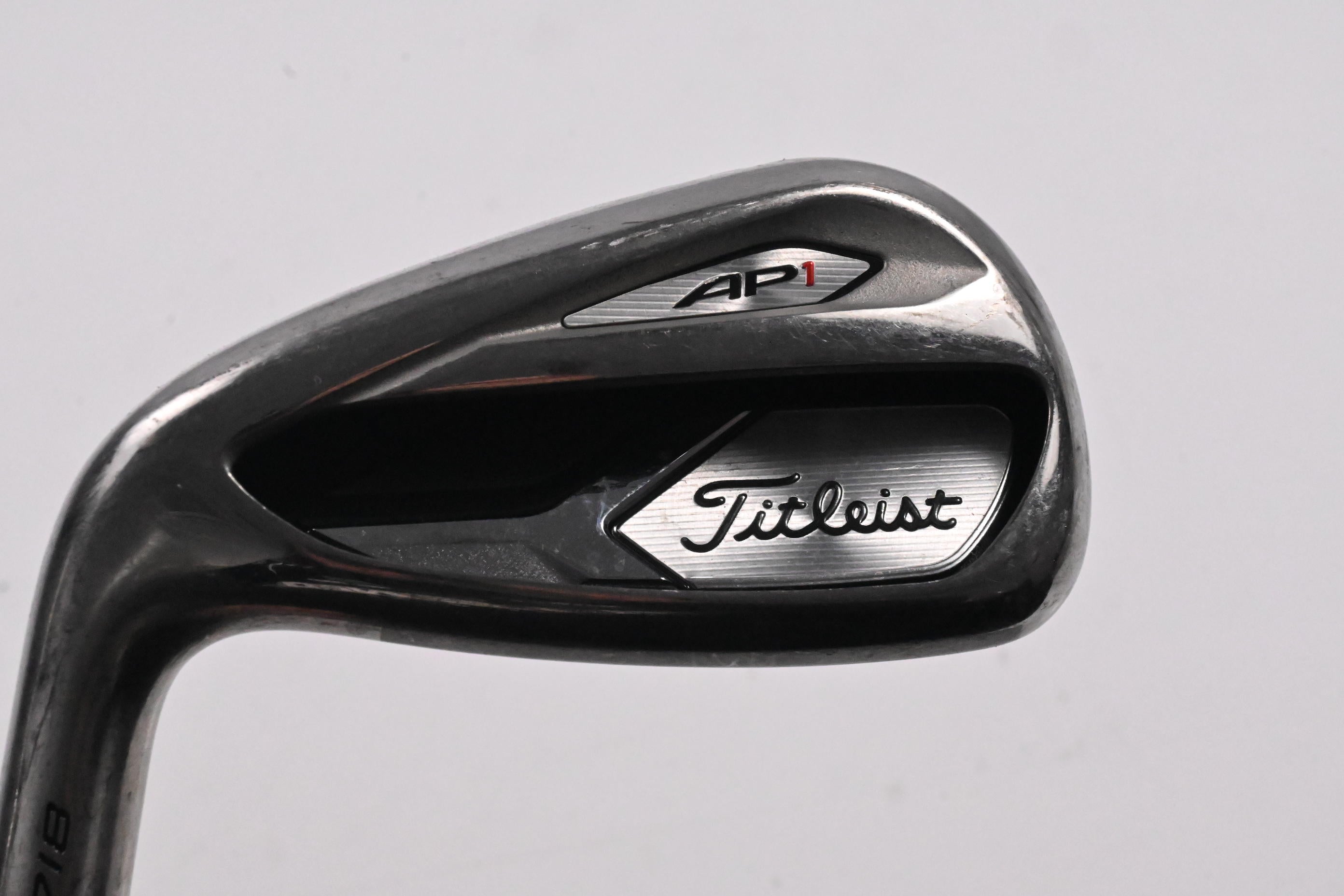 Left Hand Titleist 718 AP1 #8 Iron / 34 Degree / Regular Flex Tensei CK Red