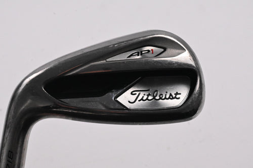 Left Hand Titleist 718 AP1 #8 Iron / 34 Degree / Regular Flex Tensei CK Red