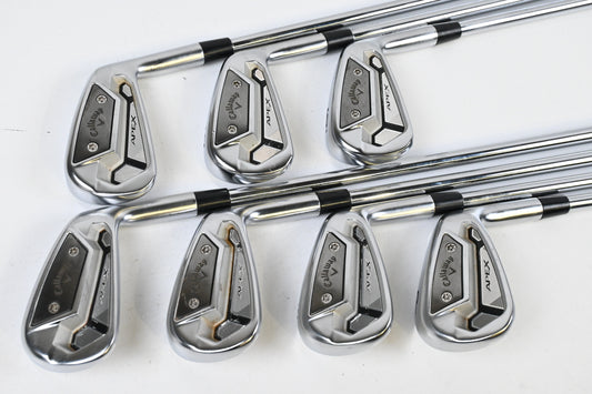 Callaway Apex TCB Irons / 4-PW / Stiff Flex Project X LZ 120 Shafts