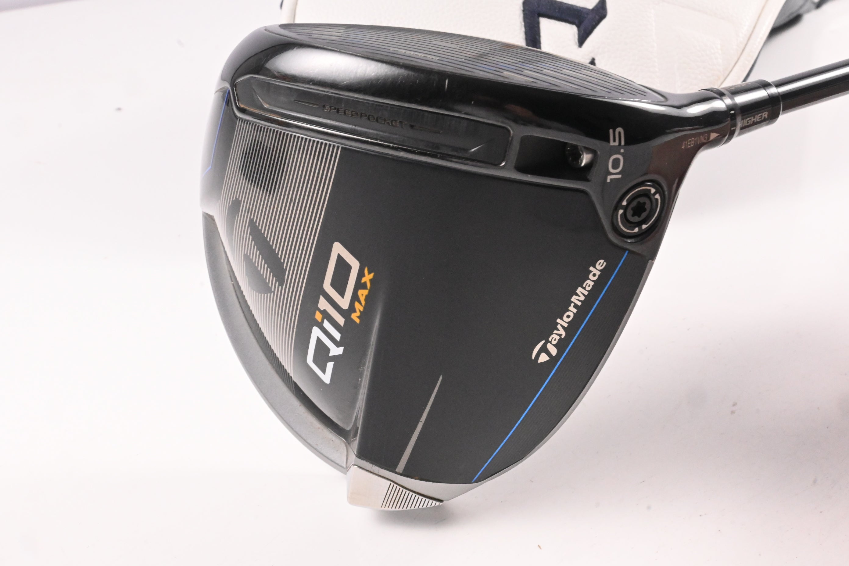 Taylormade Qi10 Max Driver / 10.5 Degree / X-Flex HZRDUS Black 70 Shaft