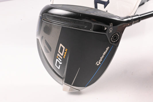 Taylormade Qi10 Max Driver / 10.5 Degree / X-Flex HZRDUS Black 70 Shaft