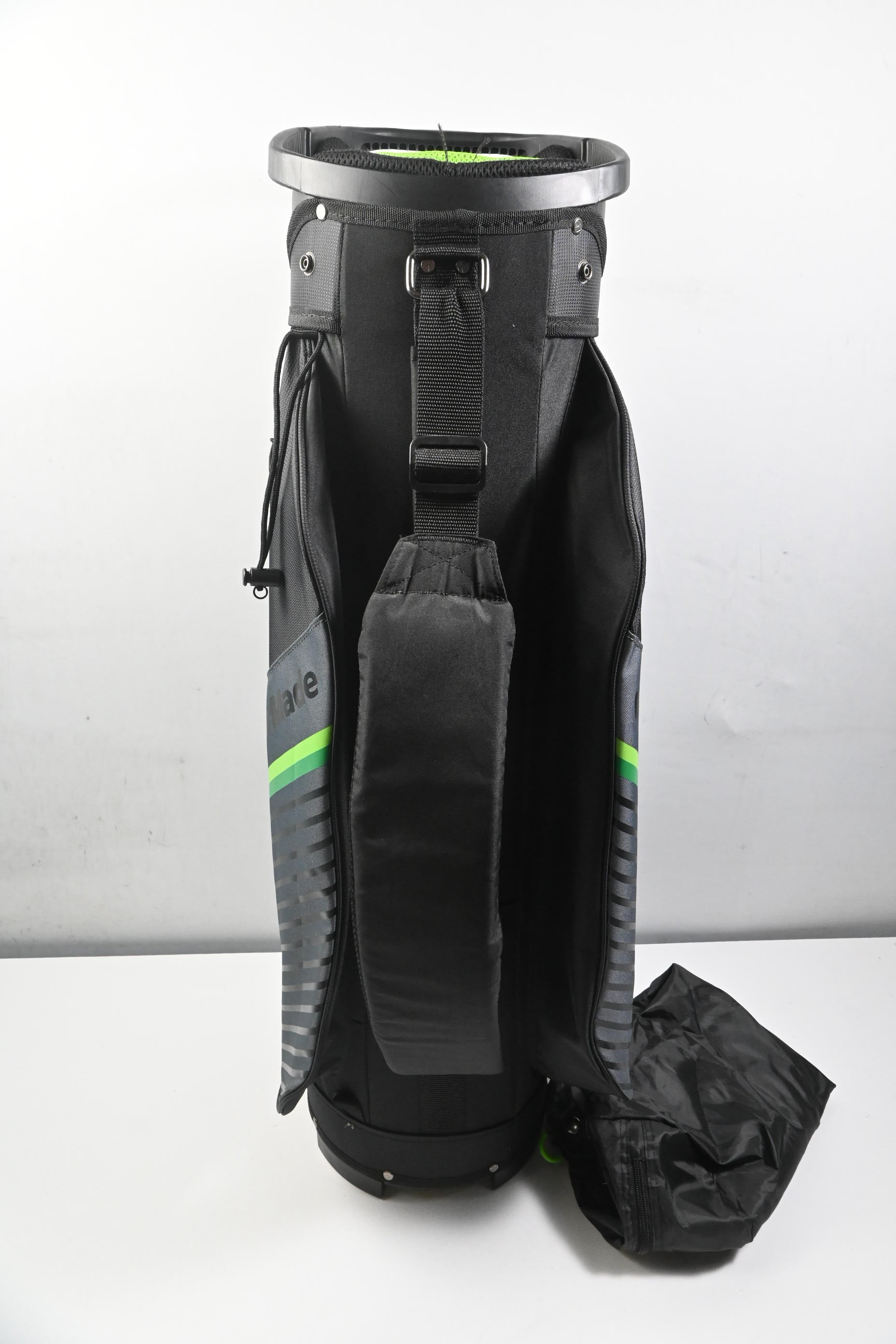 Taylormade Cart Bag / 14-Way Divider / Black, Grey & Green