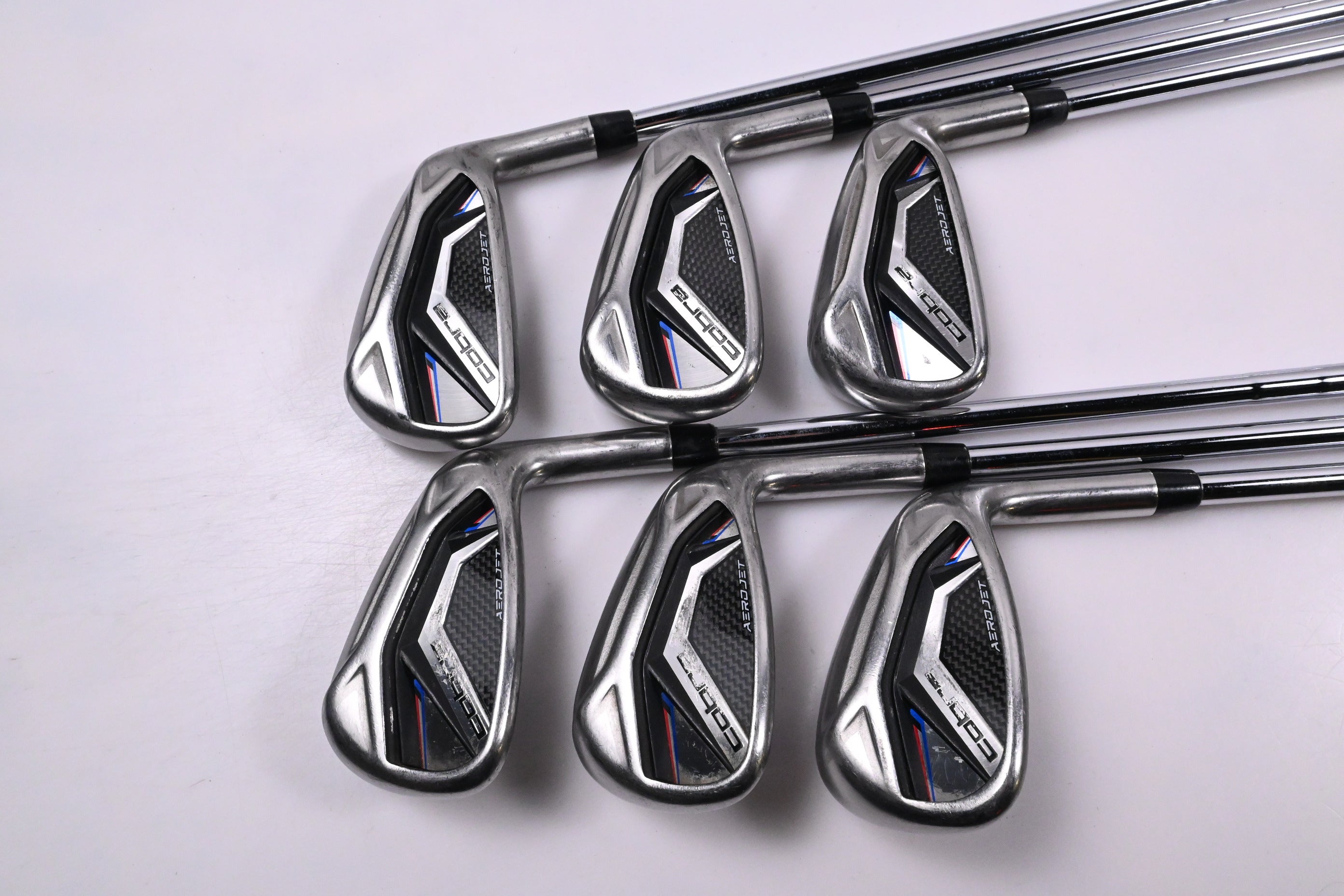 Cobra Aerojet Irons / 6-PW+GW / Regular Flex KBS Tour Lite Shafts