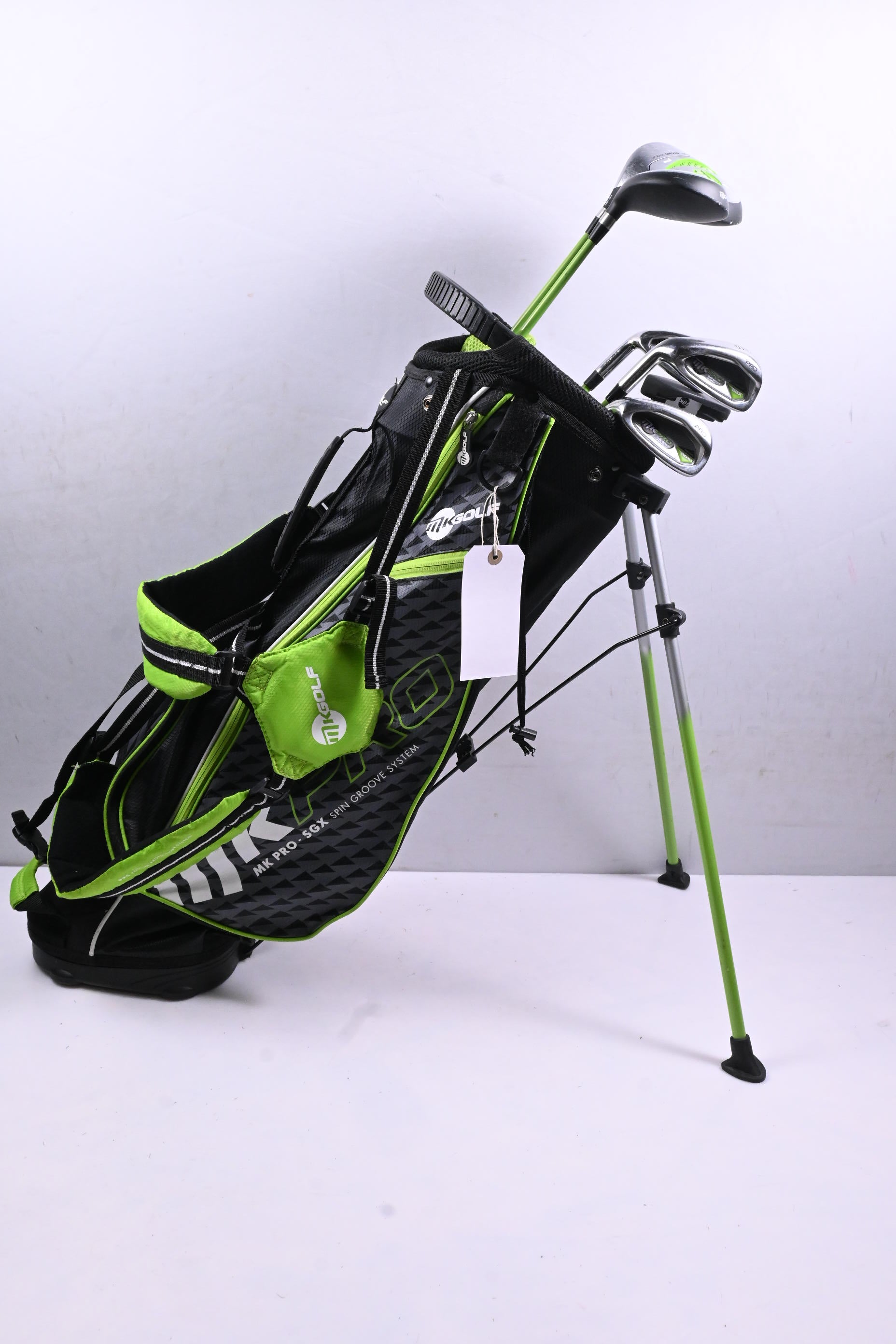 Left Hand Masters Kids SGX Package Set / Woods, Irons, Putter, Bag