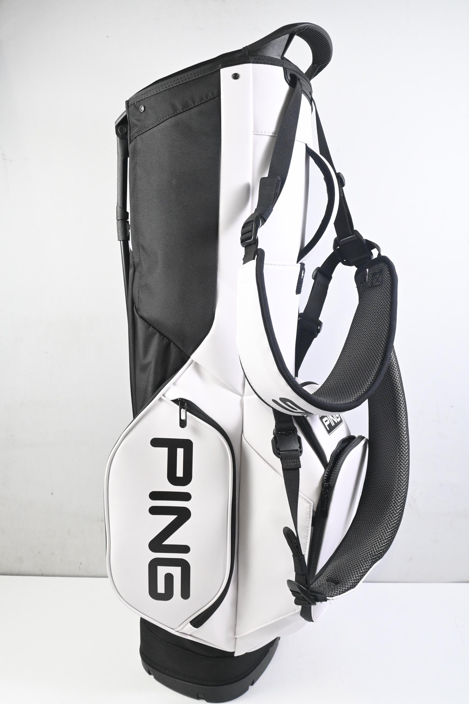 Ping Hoofer Tour Stand Bag / 5-Way Divider / White, Black