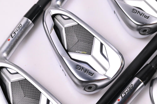 Ping G430 Irons / 5-PW+45° / Red Dot / Regular Flex Ping Alta CB Black Shafts