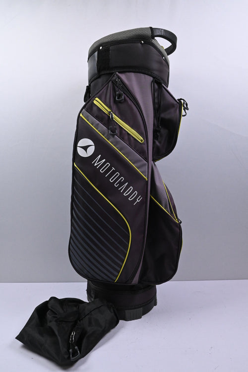 Motocaddy Lite Series Cart Bag / 14-Way Divider / Purple & Green