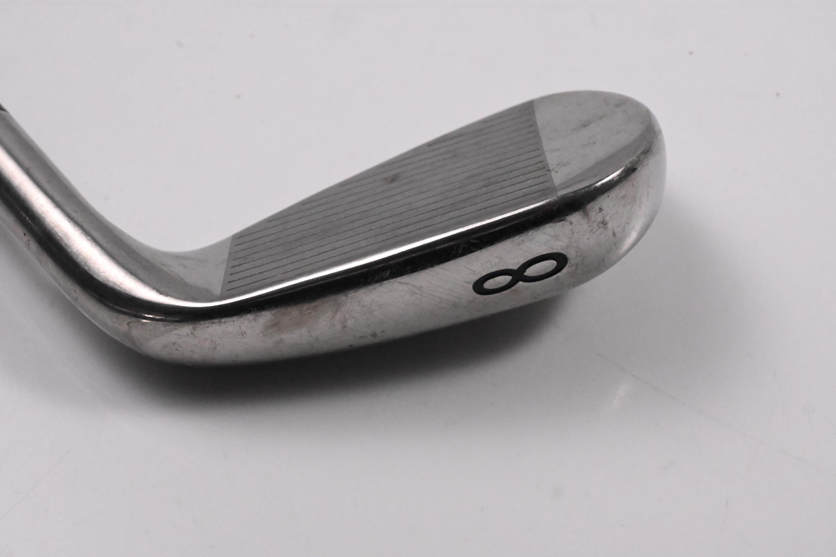 Left Hand Titleist 718 AP1 #8 Iron / 34 Degree / Regular Flex Tensei CK Red