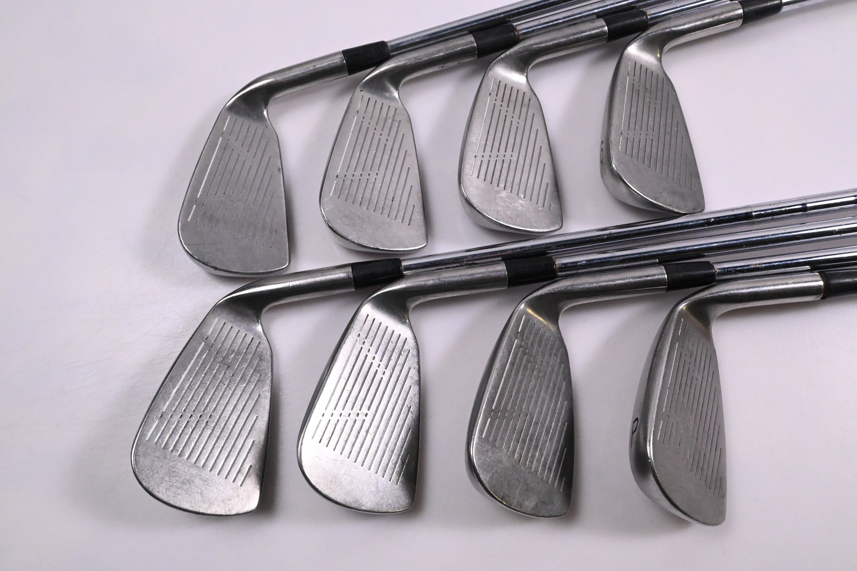 Left Hand Mizuno T-Zoid Sure Irons / 3-PW / Regular Flex Gold Plus R400 Shafts
