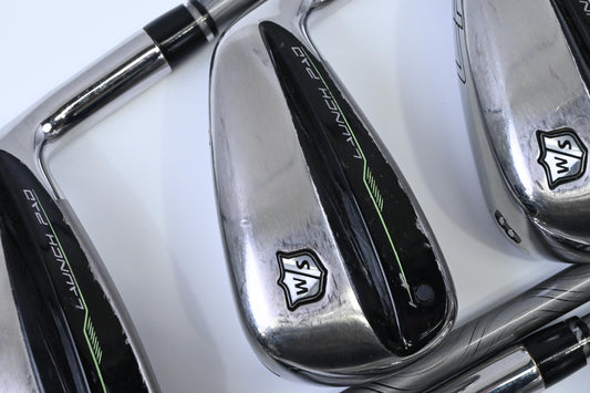 Ladies Wilson Launch Pad 2022 Irons / 6-PW+SW / Ladies Flex Evenflow 50 Shafts