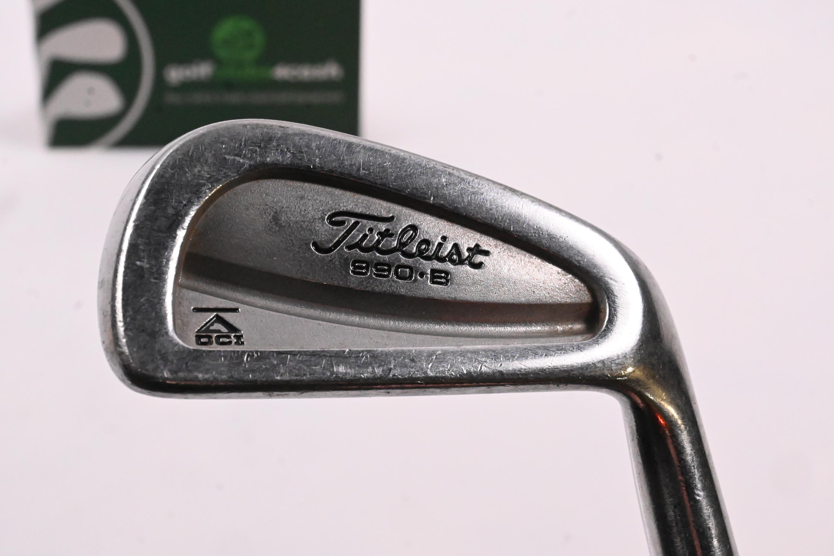 Titleist DCI Black 990 #6 Iron / 32 Degree / Stiff Flex Gold Plus S300 Shaft