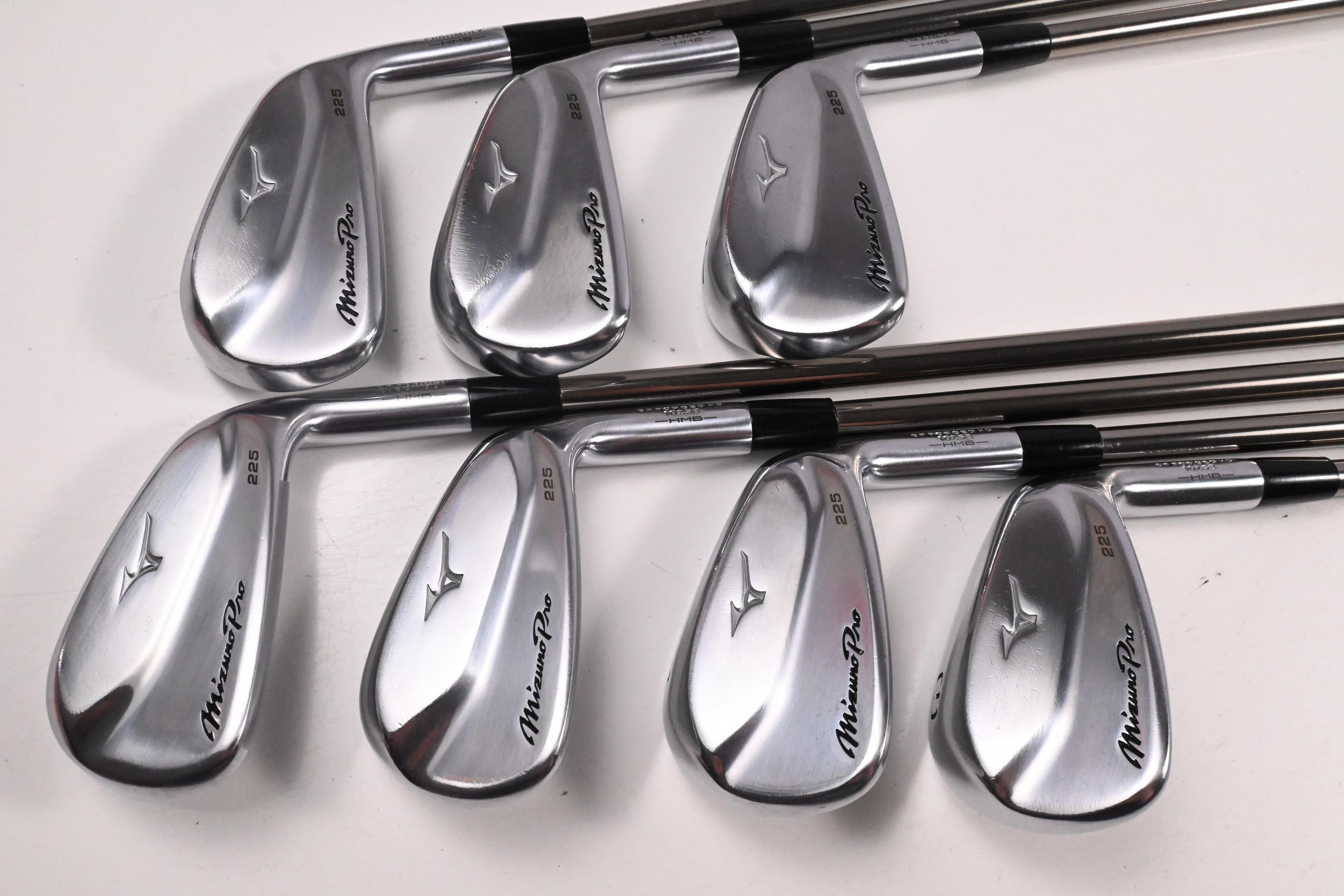 Mizuno Pro 225 Irons / 5-PW+GW / Regular Flex UST Recoil ESX 460 Shafts
