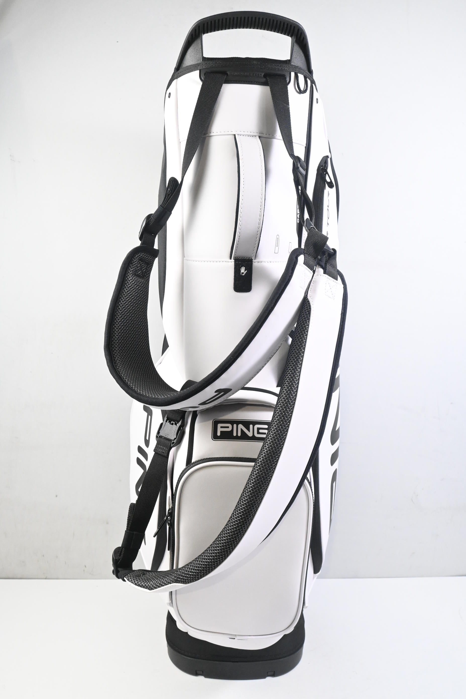 Ping Hoofer Tour Stand Bag / 5-Way Divider / White, Black