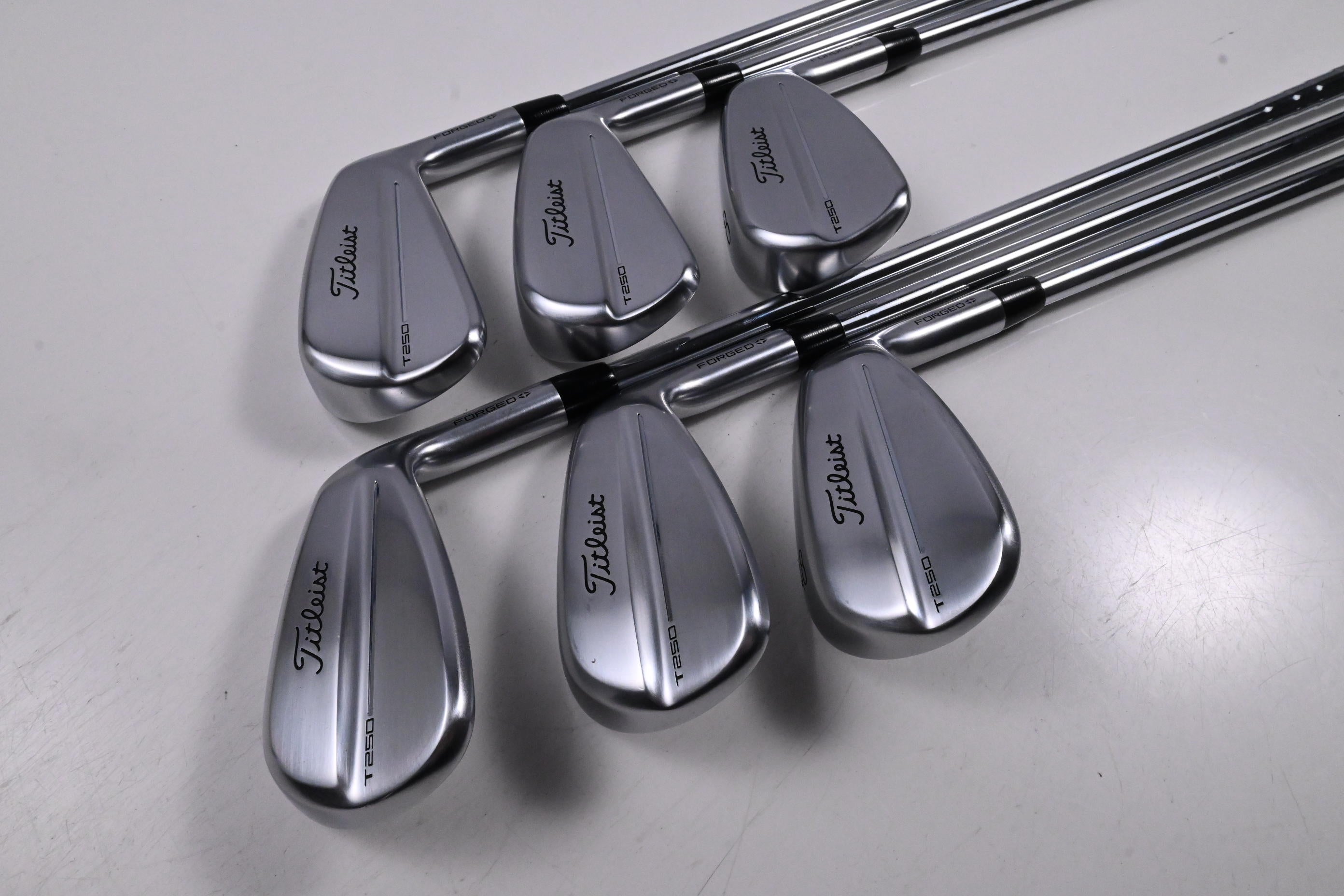 Titleist T250 2025 Irons / 6-PW+48 / Regular Flex True Temper AMT Black Shafts