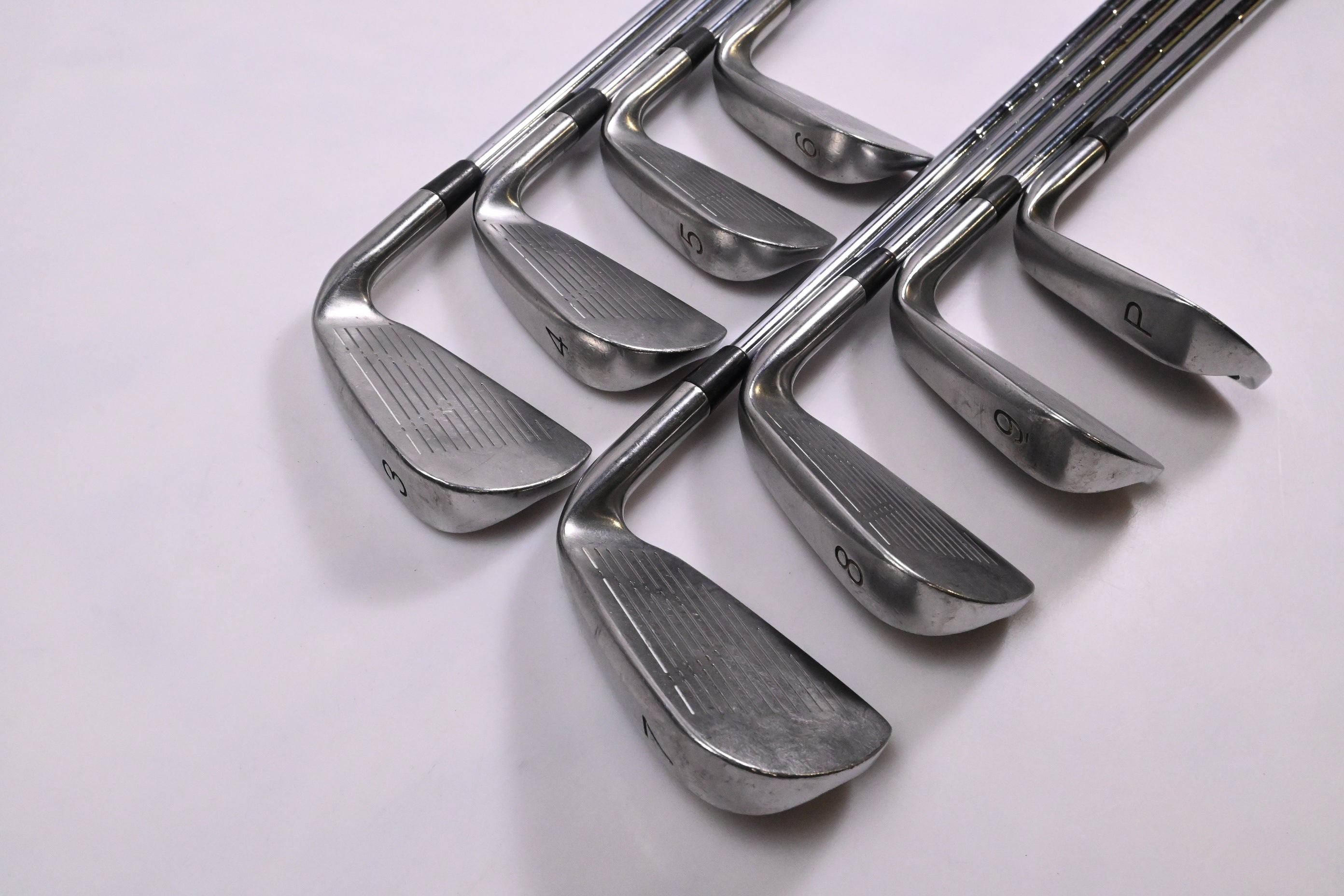 Left Hand Mizuno T-Zoid Sure Irons / 3-PW / Regular Flex Gold Plus R400 Shafts