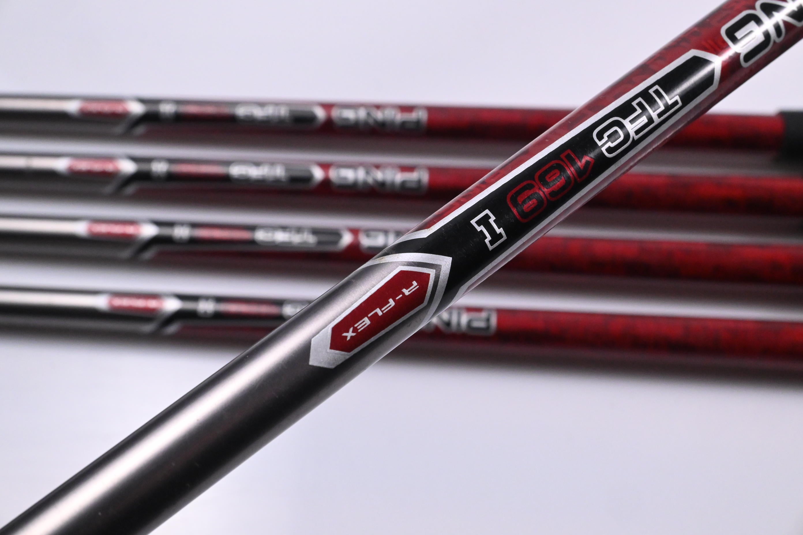 Ping G20 Irons / 7-PW+SW / Green Dot / Regular Flex Ping TFC 169 I Shafts