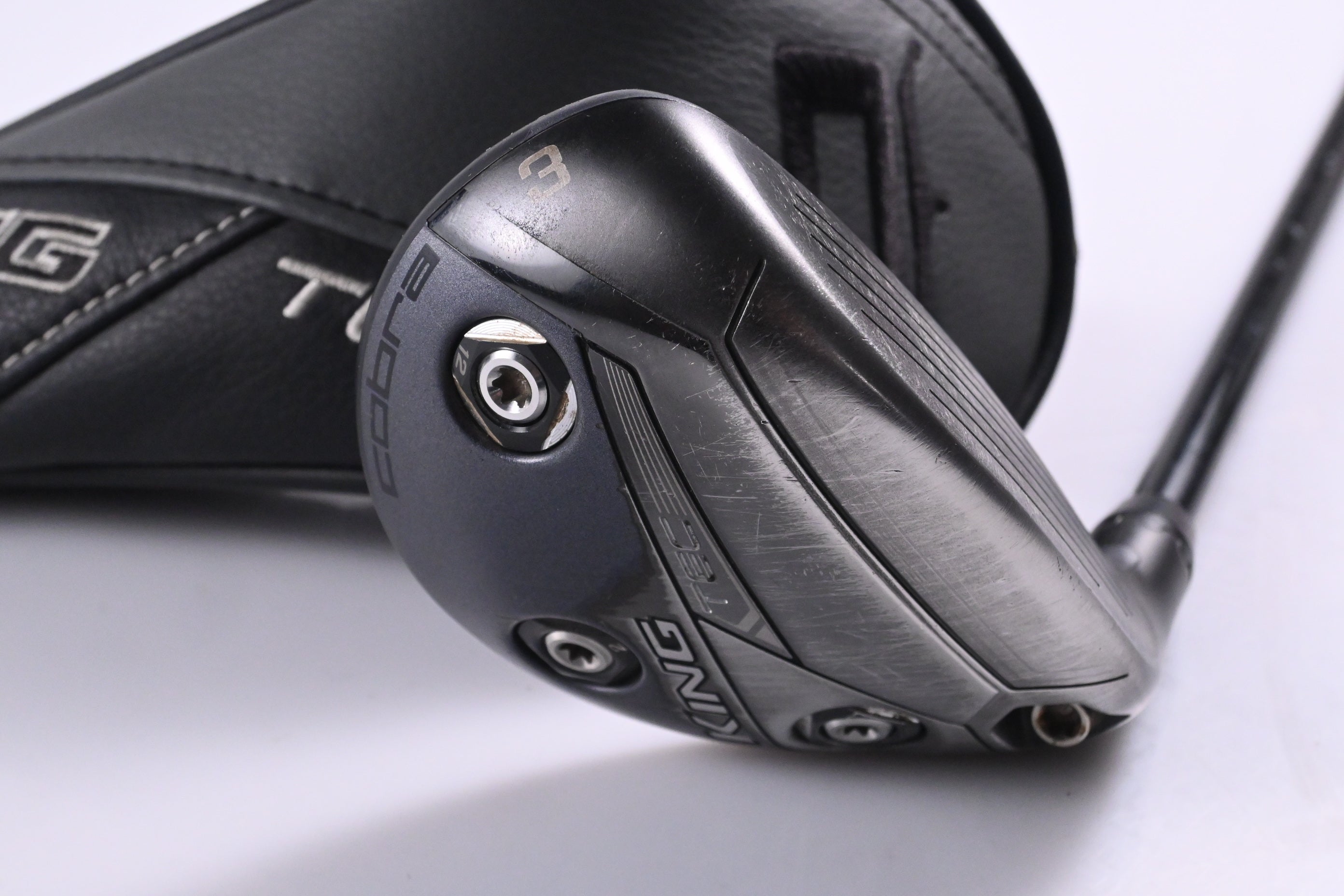Cobra King Tec 2021 #3 Hybrid / 19 Degree / Stiff Flex Tensei CK White 90 Shaft