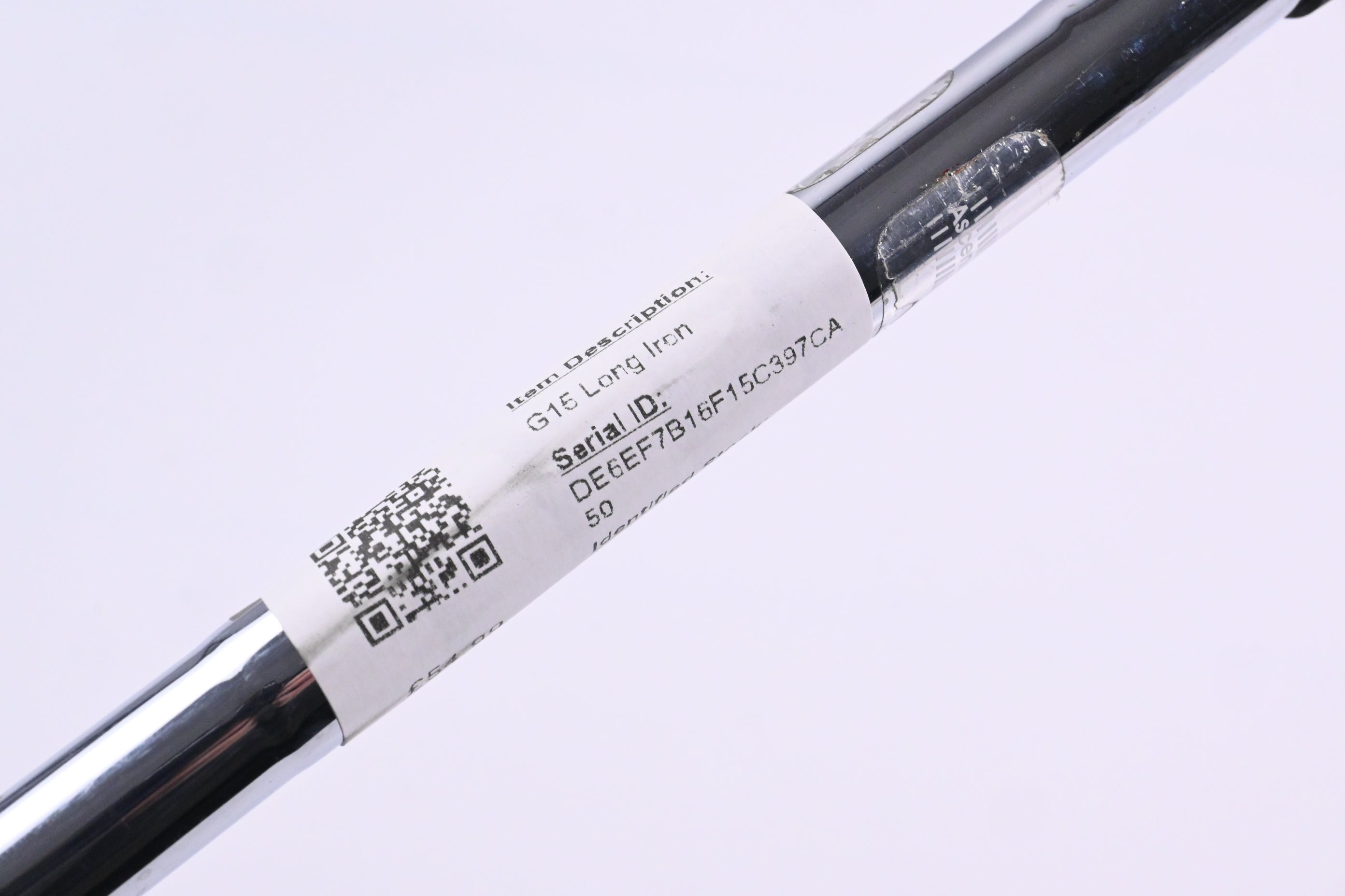 Ping G15 #4 Iron / 23 Degree / Black Dot / Stiff Flex Ping AWT Shaft