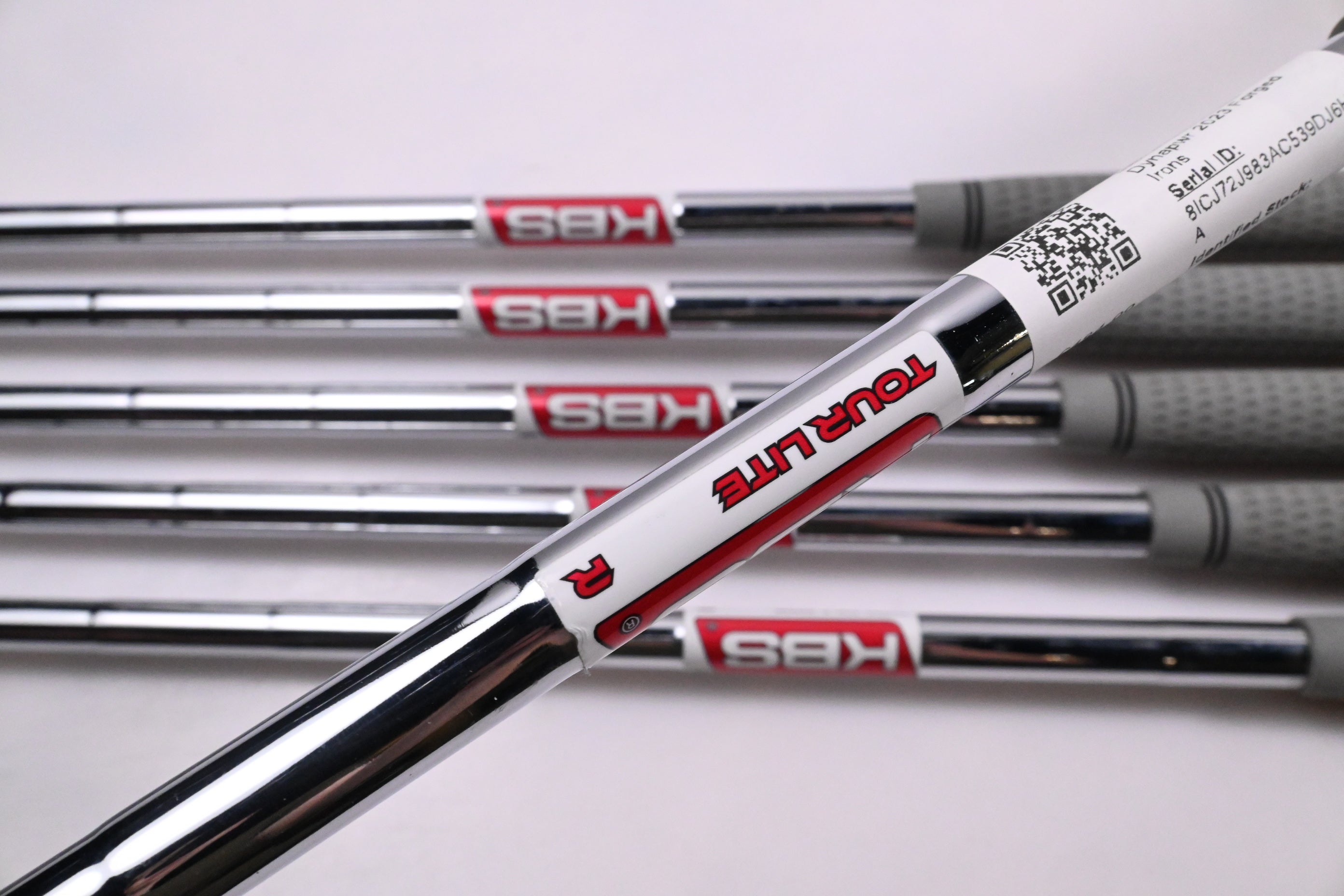 Wilson Dynapwr 2023 Forged Irons / 5-PW / Regular Flex KBS Tour Lite Shafts