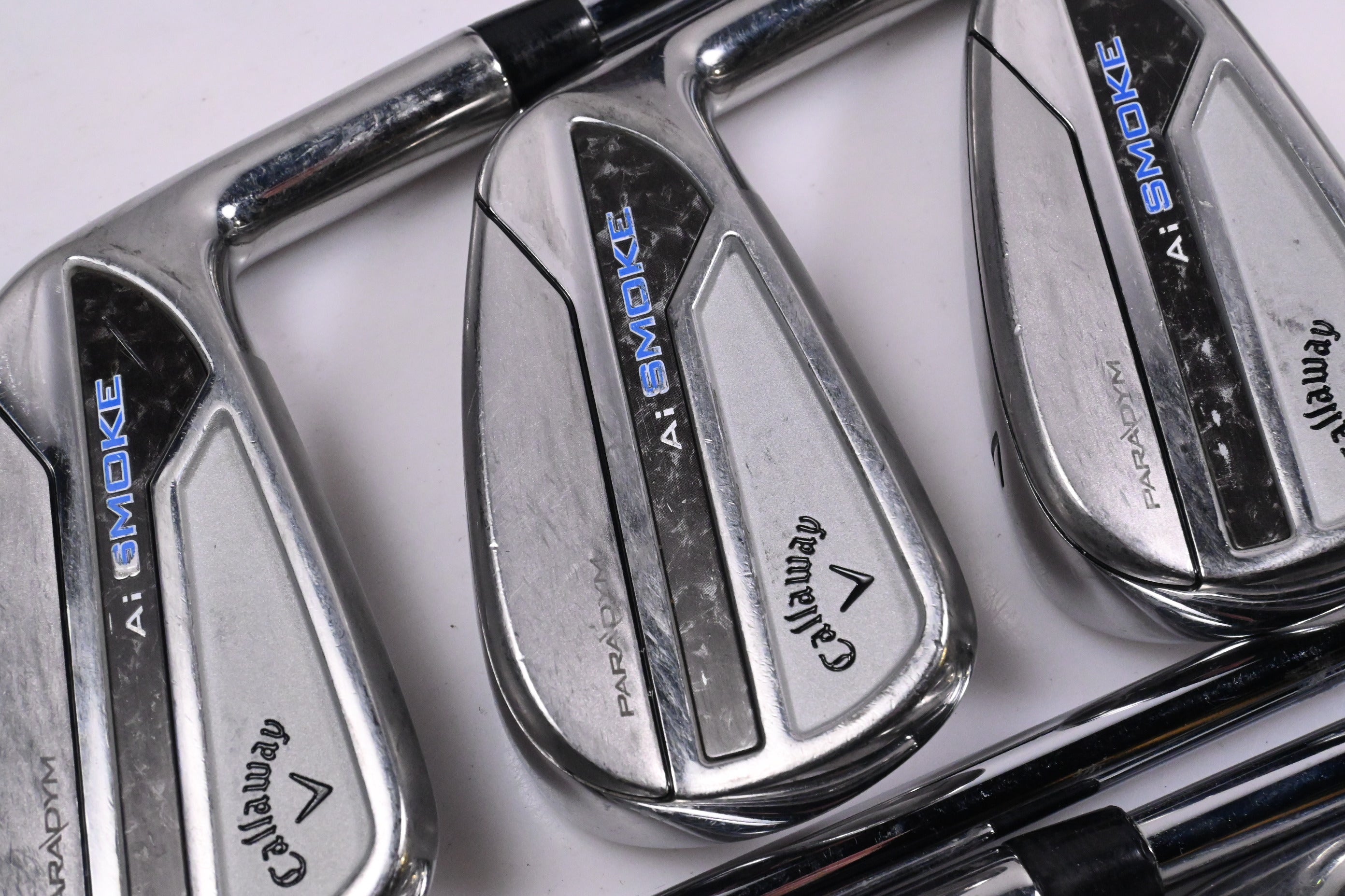 Callaway Paradym Ai Smoke Irons / 5-PW+GW / Stiff Flex Dynamic Gold Mid 115 S300