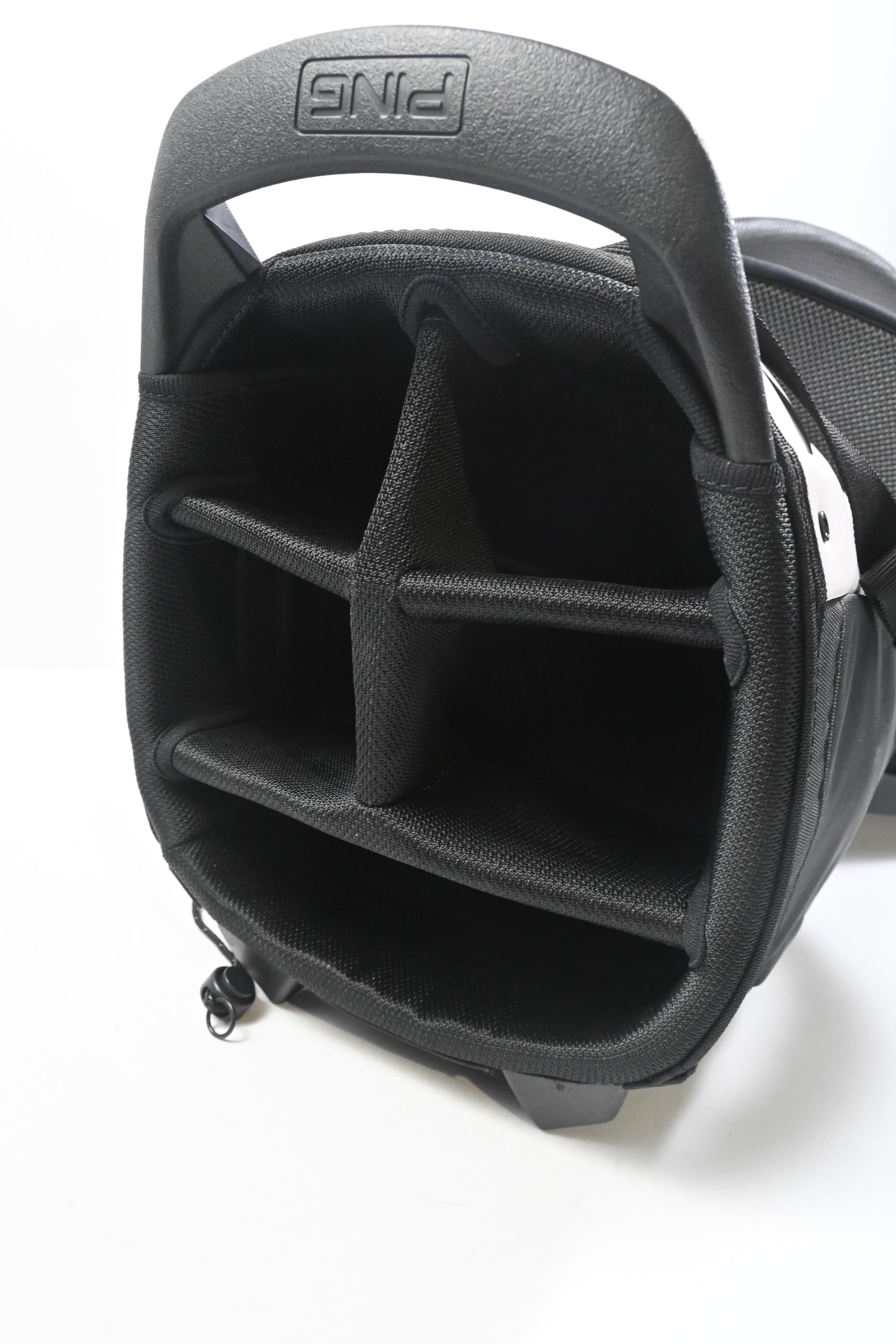 Ping Hoofer Tour Stand Bag / 5-Way Divider / White, Black