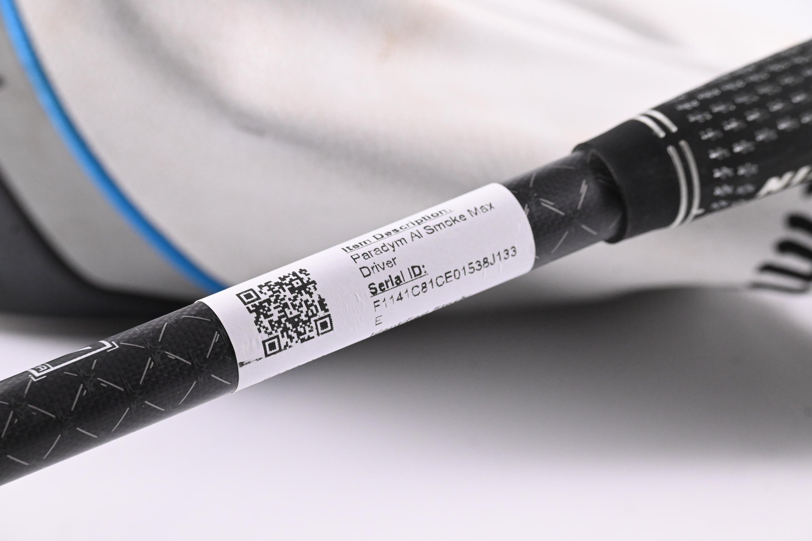 Callaway Paradym Ai Smoke Max Driver / 10.5 Degree / Regular Flex Tensei AV Blue