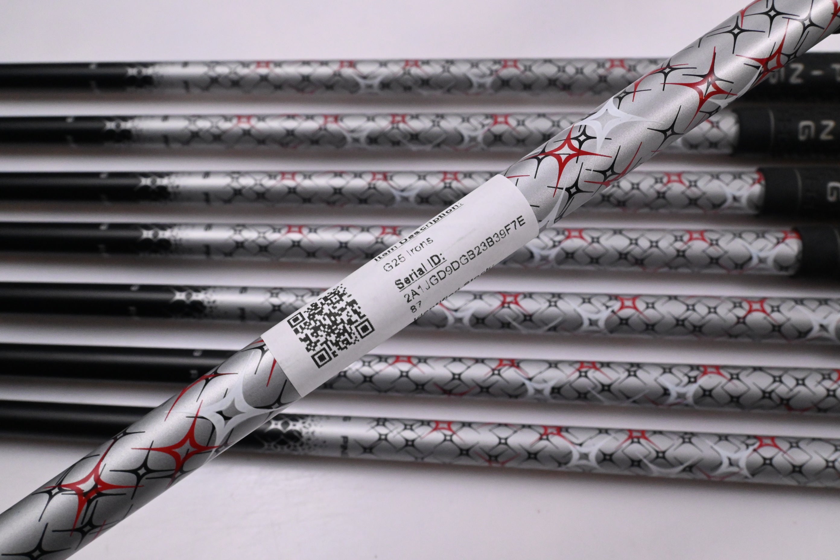 Ping G25 Irons / 4-PW+SW / Brown Dot / Regular Flex Ping TFC 189 Shafts