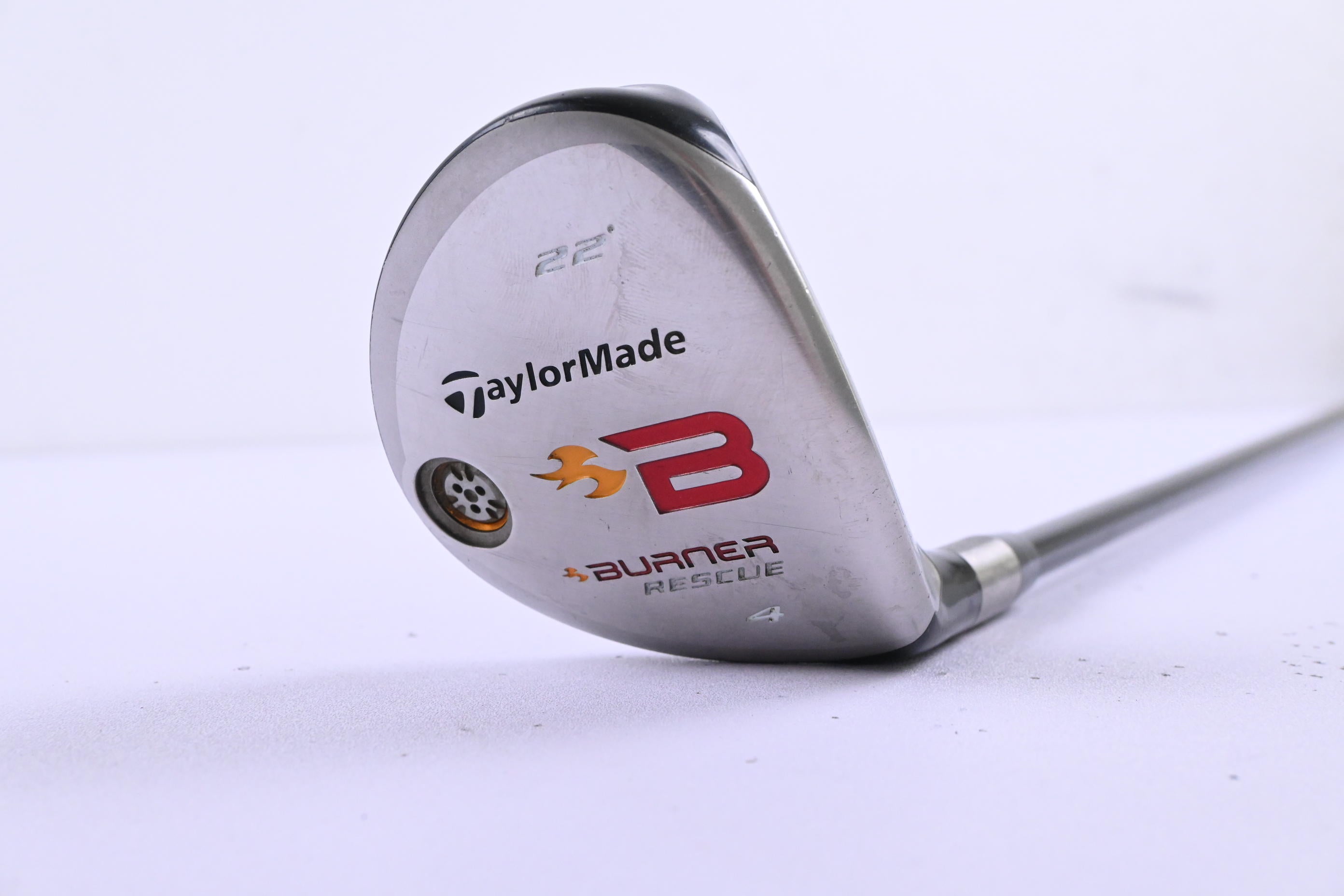 Taylormade Burner 2008 #4 Hybrid / 22 Degree / Stiff Flex REAX 60 Shaft