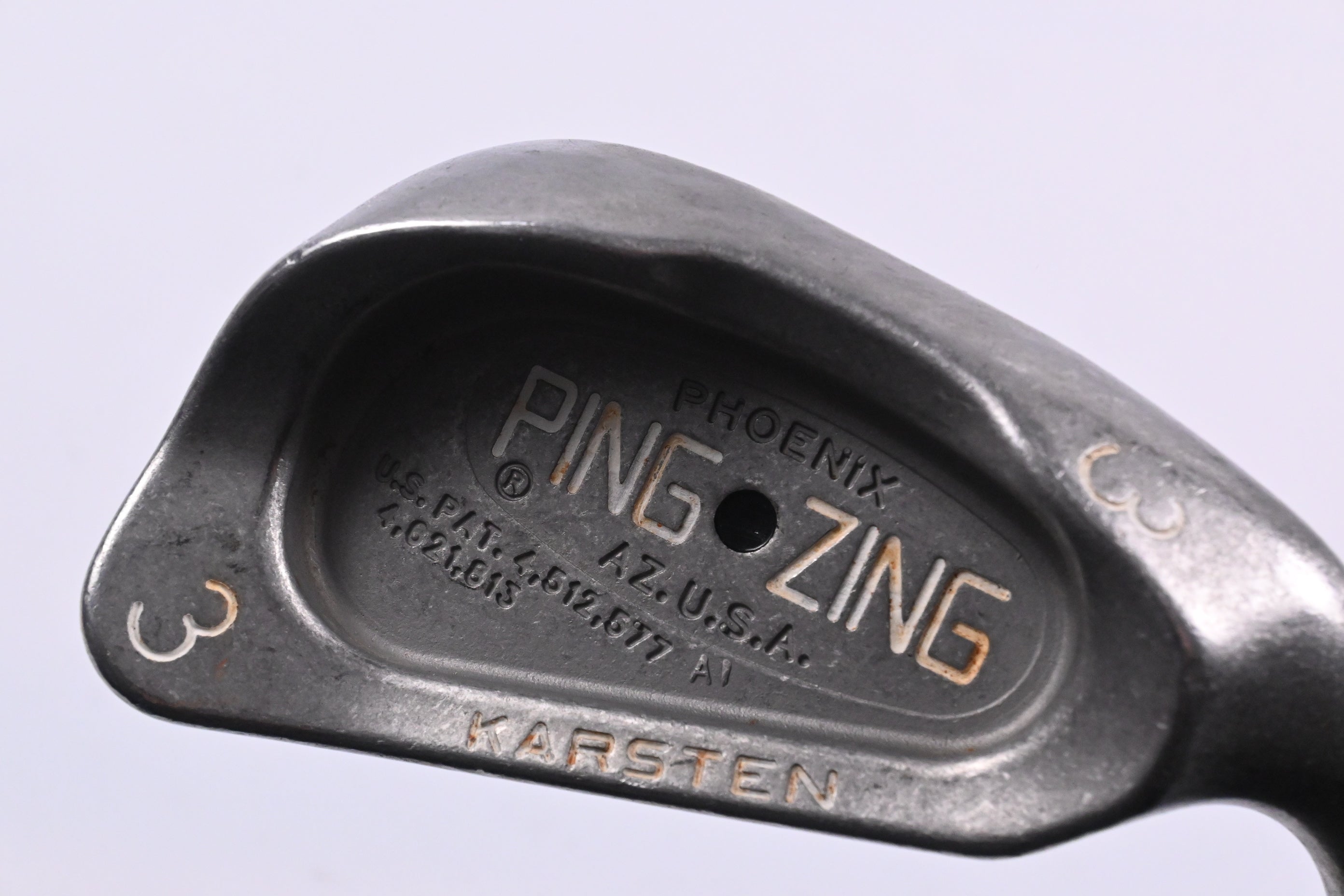 Ping Zing #3 Iron / 20.5 Degree / Black Dot / Stiff Flex Ping JZ Shaft