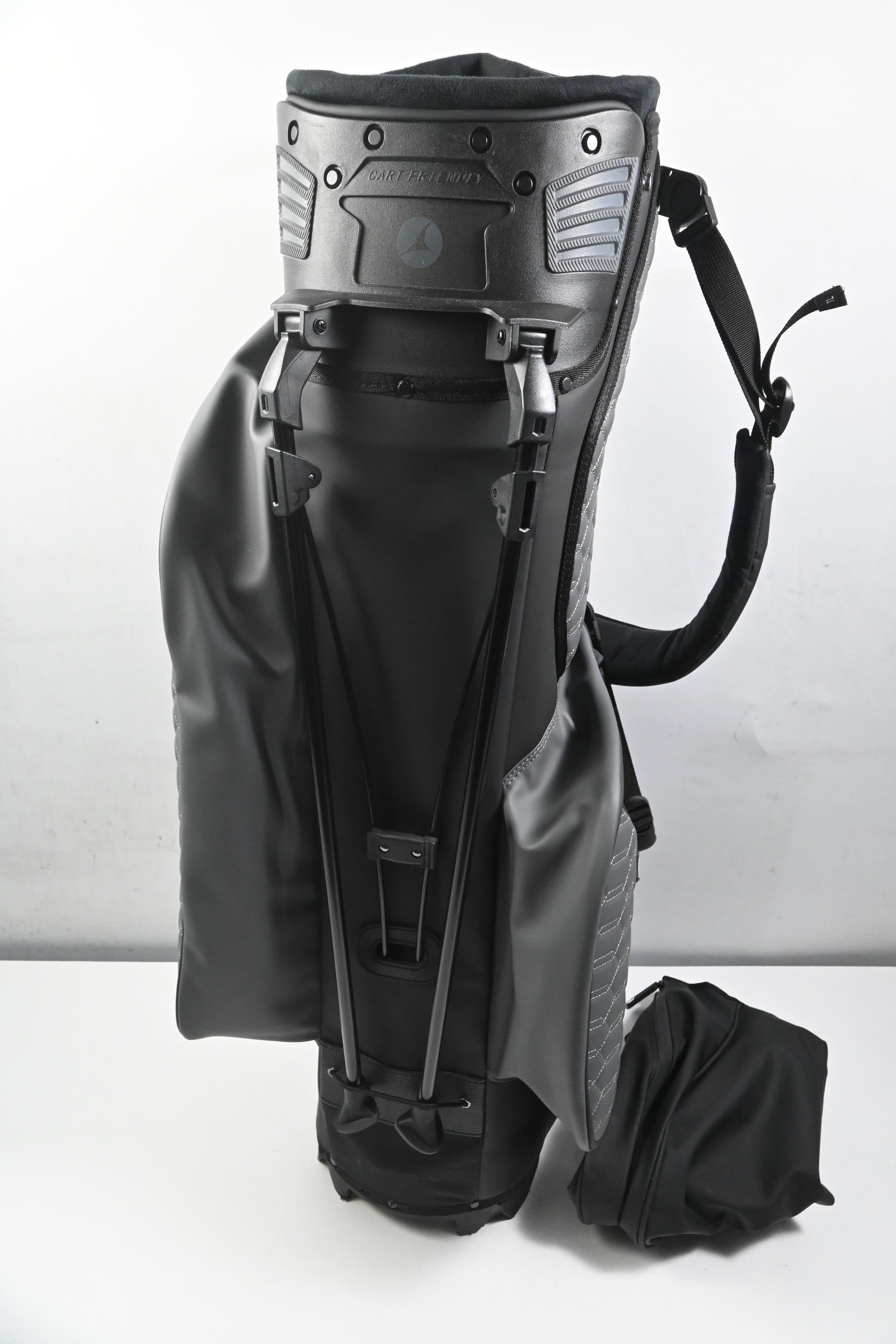 Motocaddy Elite Flex Stand Bag / 14-Way Divider / Black, Grey
