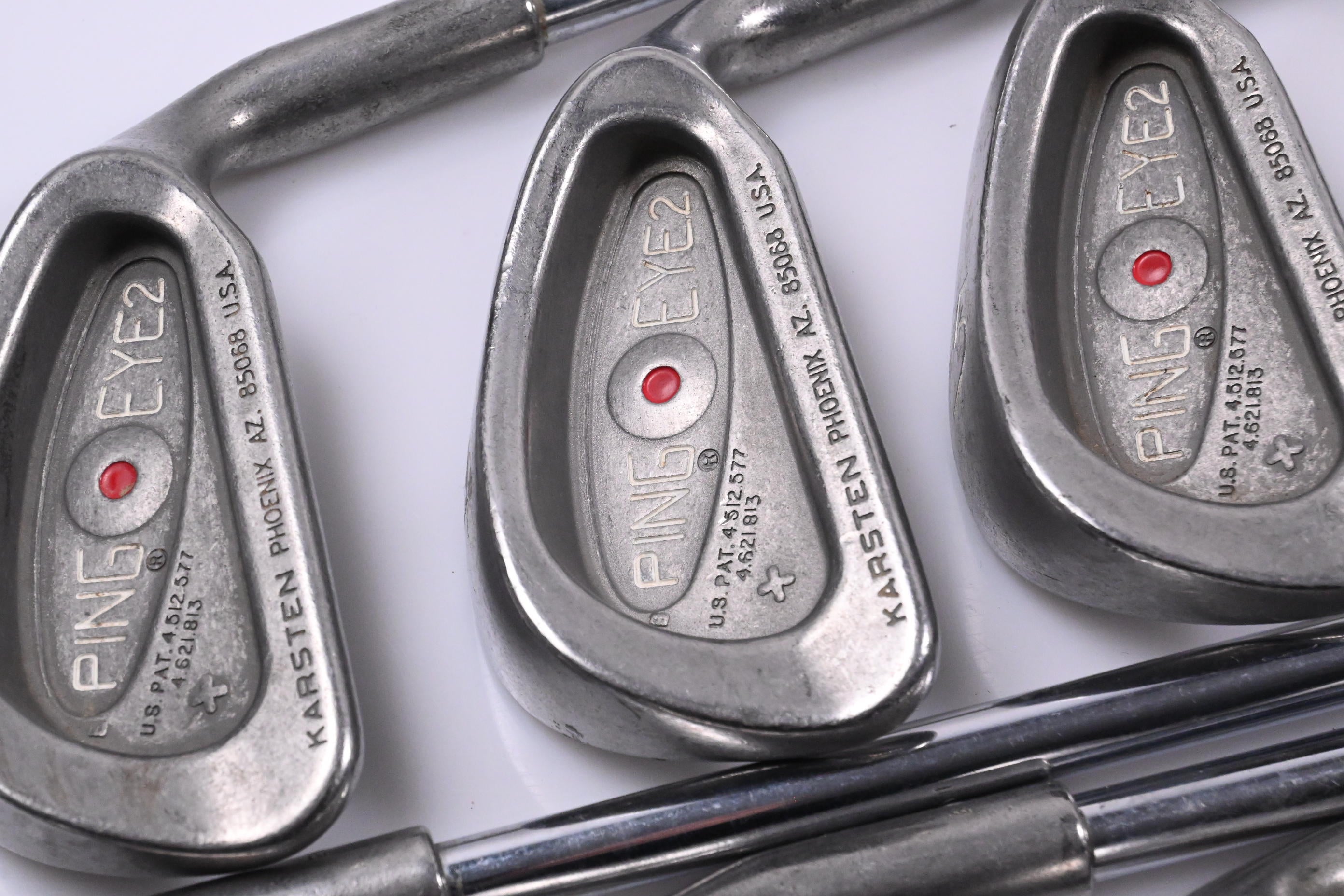 Ping Eye 2+ Irons / 3-PW+SW / Red Dot / Stiff Flex Ping Karsten JZ Red Shafts