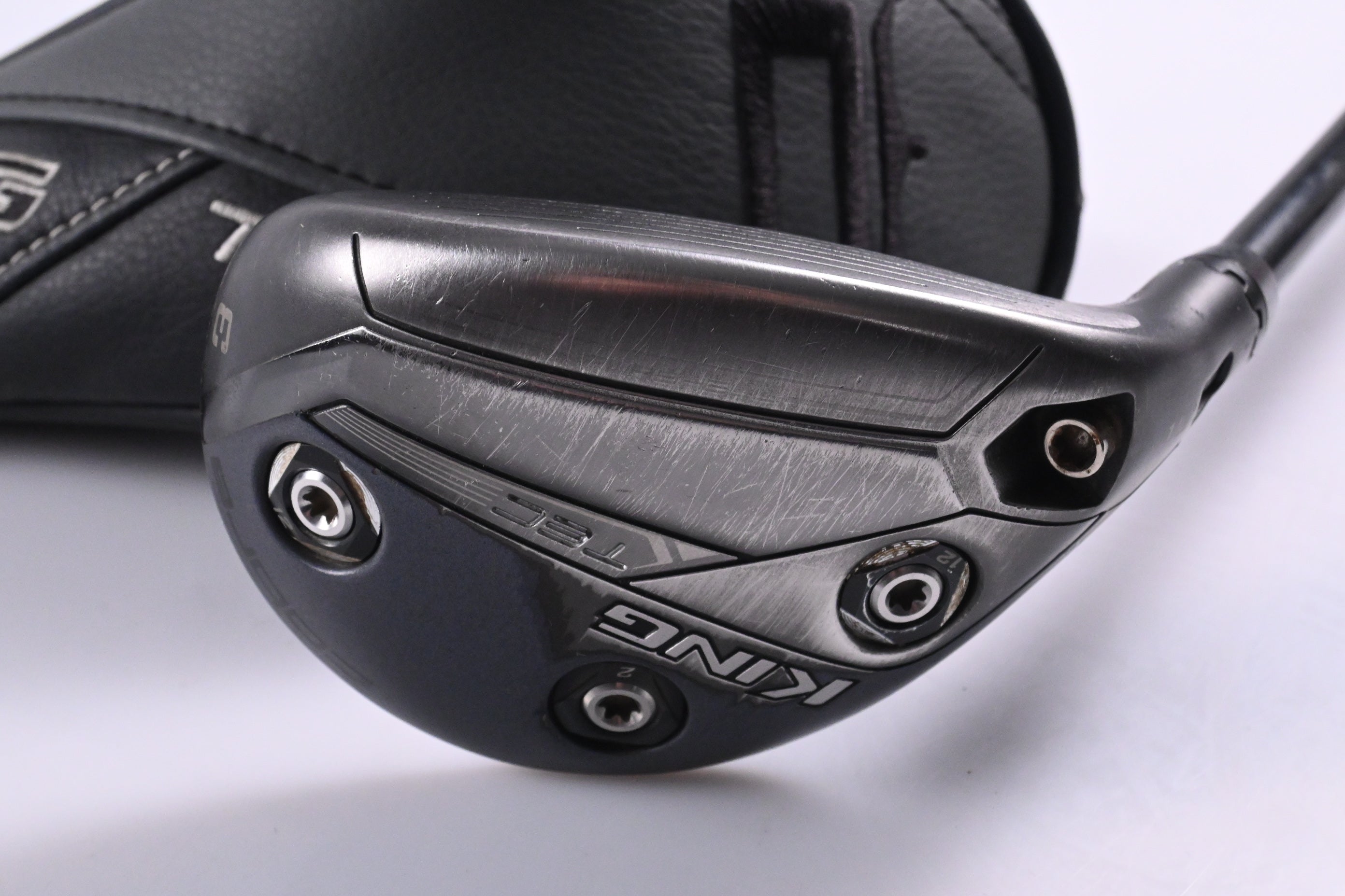 Cobra King Tec 2021 #3 Hybrid / 19 Degree / Stiff Flex Tensei CK White 90 Shaft