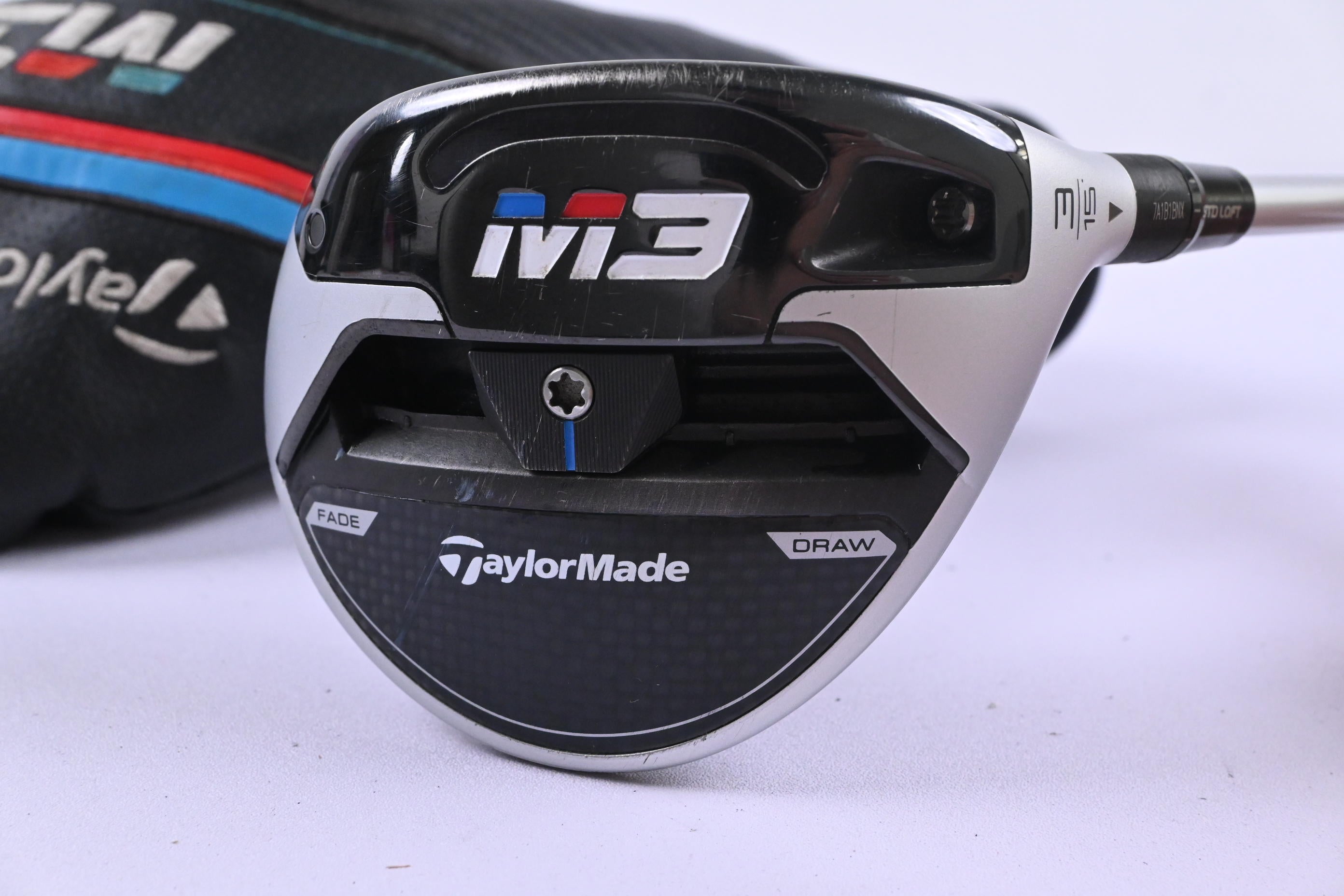 Taylormade M3 #3 Wood / 15 Degree / Stiff Flex Tensei CK Blue 65 Shaft
