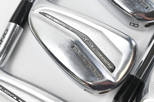 Cobra Forged Tec X 2022 Irons / 6-PW+GW / Stiff Flex KBS Tour 90 Shafts