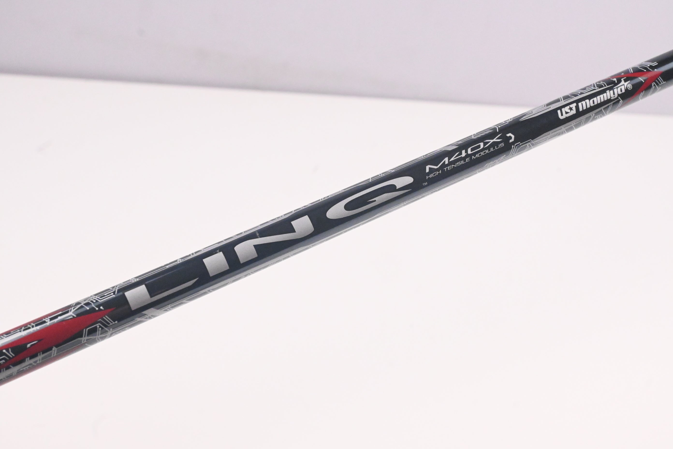 UST Mamiya LIN-Q M40X Red 5 Driver Shaft / Stiff Flex / Cobra 2nd Gen