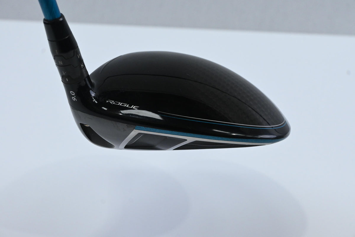 Callaway Rogue Driver / 9 Degree / Stiff Flex Evenflow Blue 65 Shaft